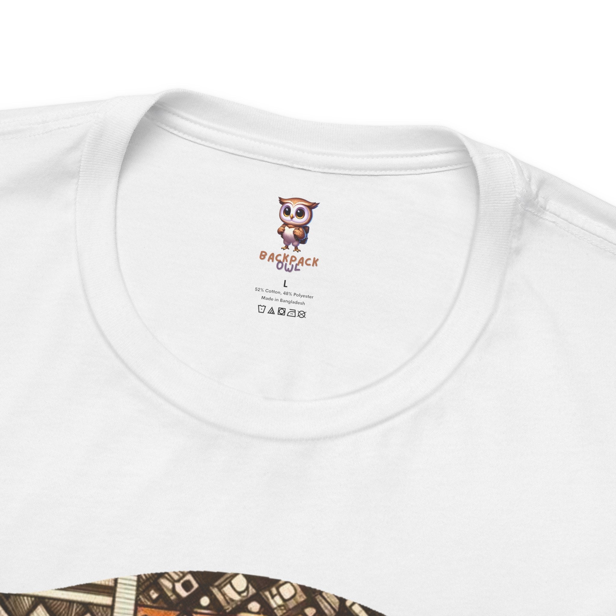 Hibou tribal en édition limitée - Tee-shirt à manches courtes en jersey unisexe