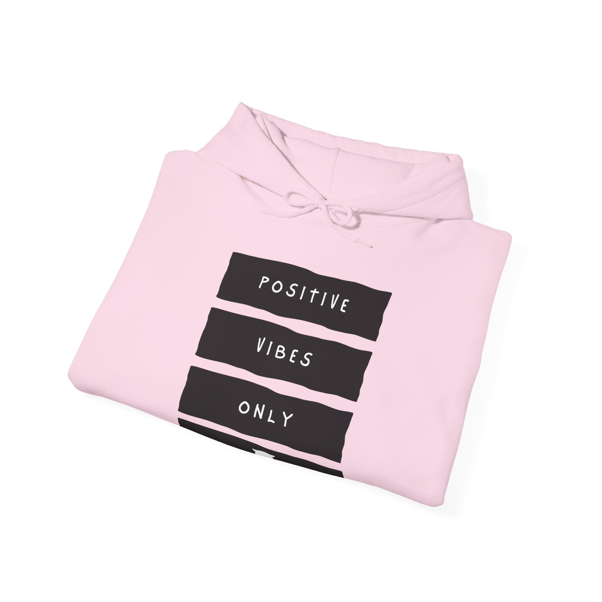 Positive Vibes Only - Sweat-shirt à capuche unisexe Heavy Blend™