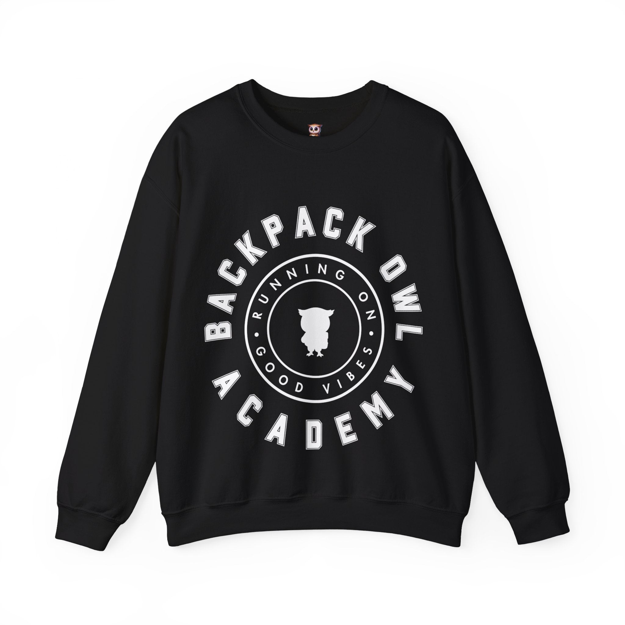 Backpack Owl Academy - Unisex Heavy Blend™ Crewneck Sweatshirt
