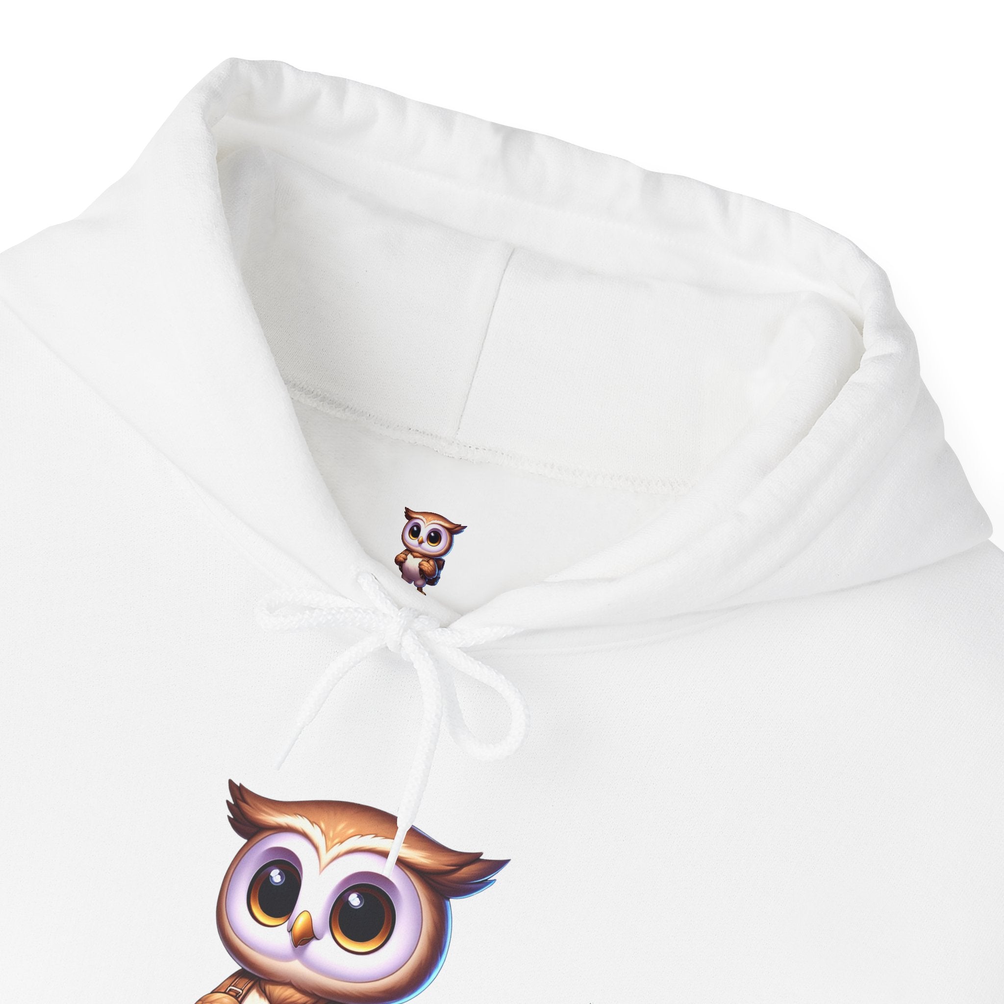 Sweat-shirt à capuche Original Simple Backpack Owl Unisex Heavy Blend™