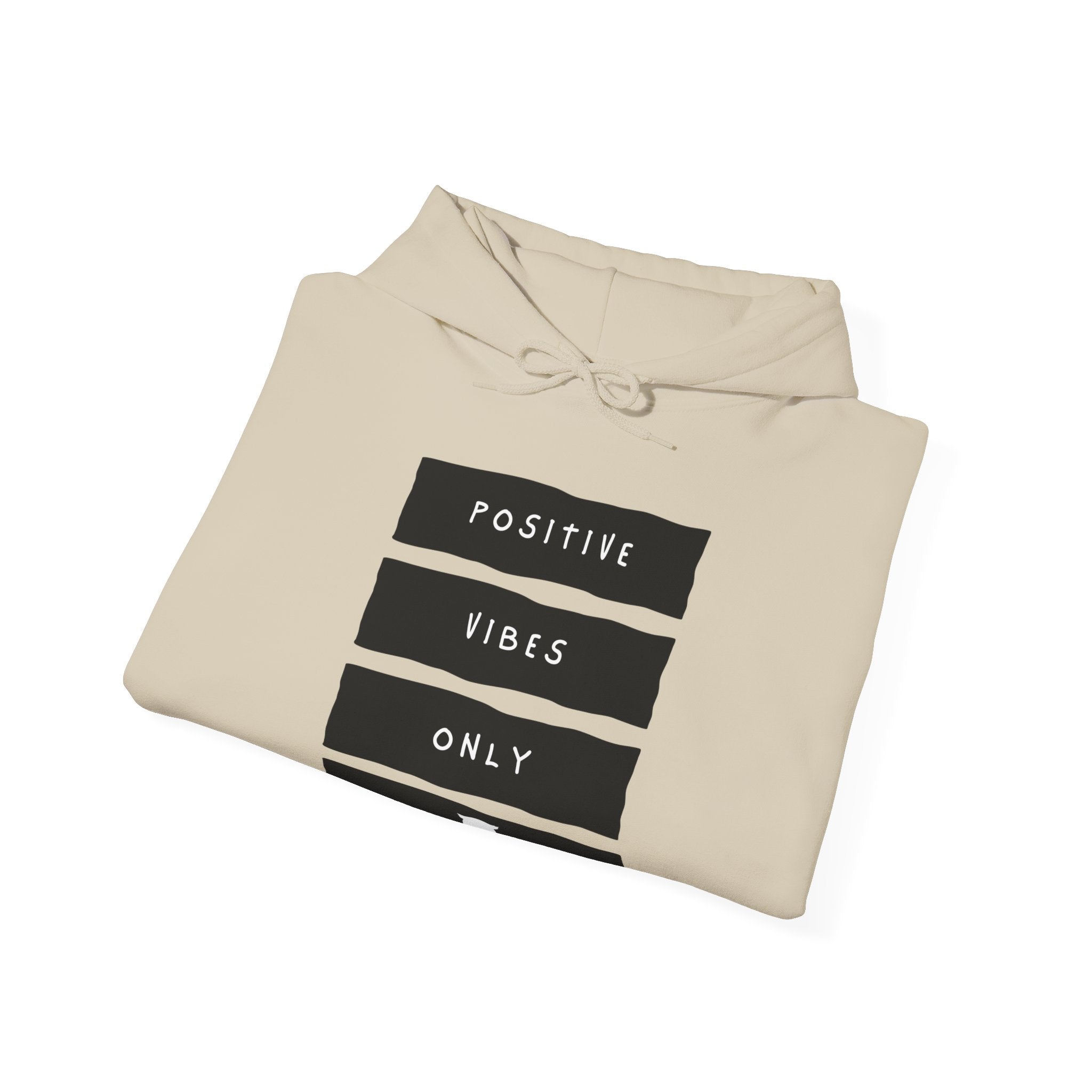Positive Vibes Only - Sweat-shirt à capuche unisexe Heavy Blend™