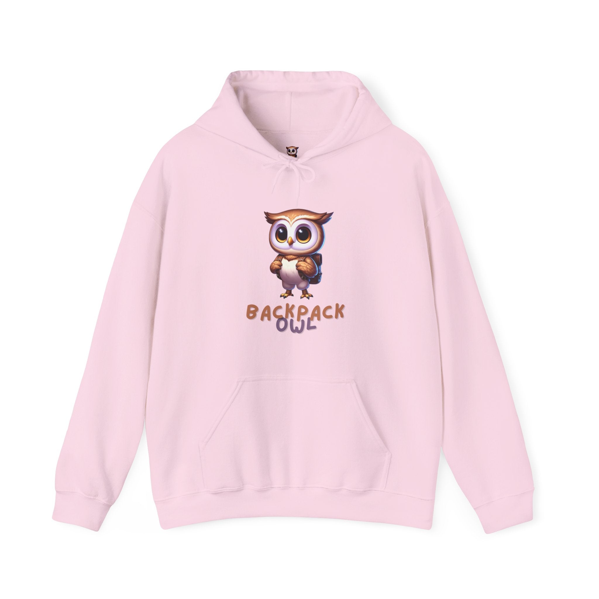 Sweat-shirt à capuche Original Simple Backpack Owl Unisex Heavy Blend™