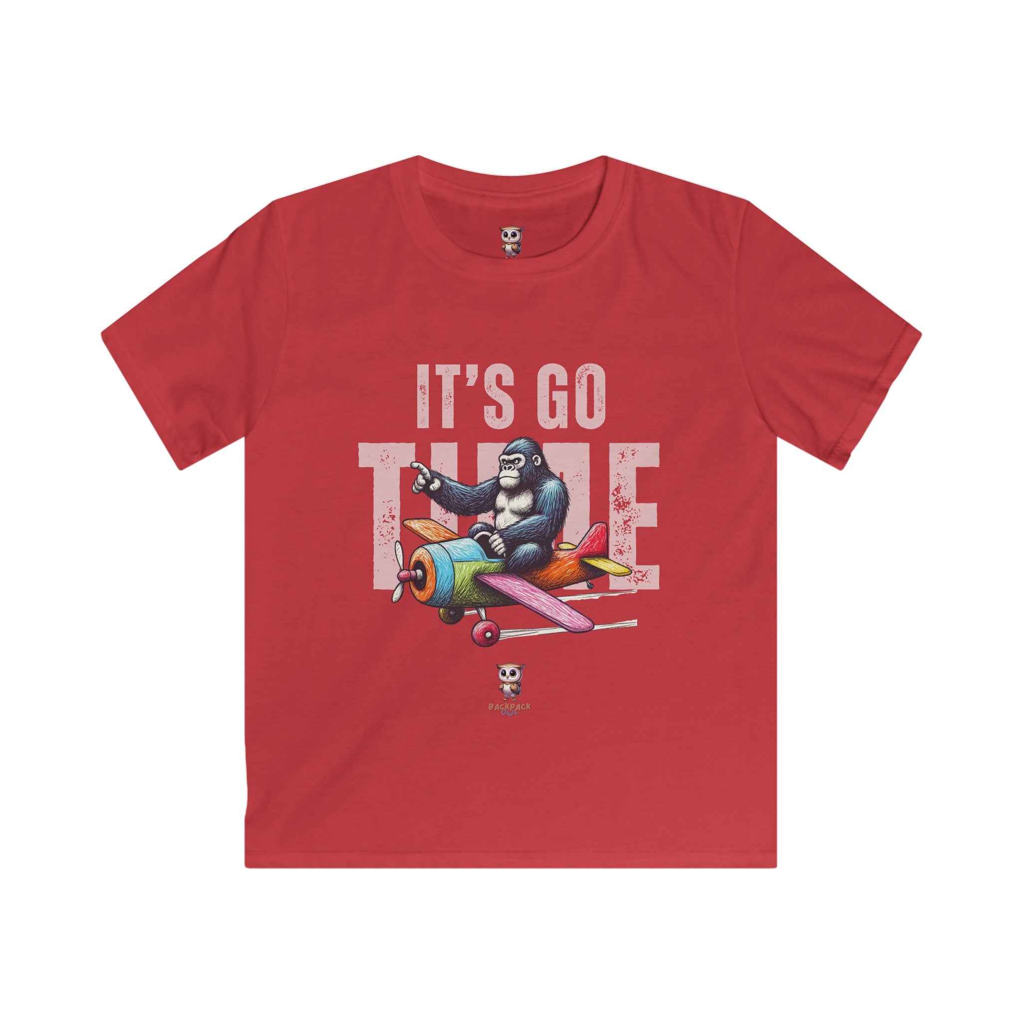 It's Go Time - Kids Softstyle Tee