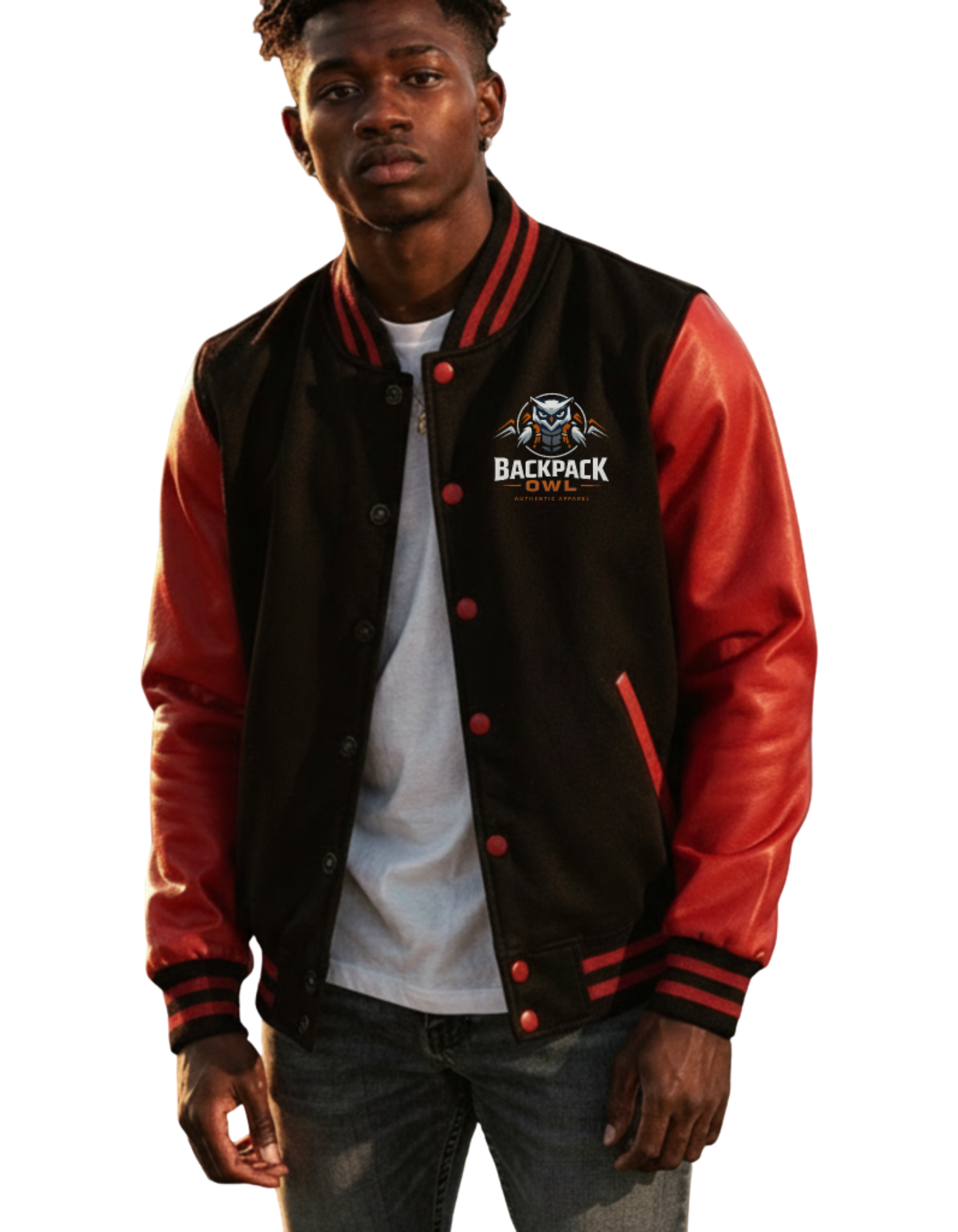 GO FOR IT - Skateboarder Graphic Letterman/Varsity Jacket - Series MMXXVI/I
