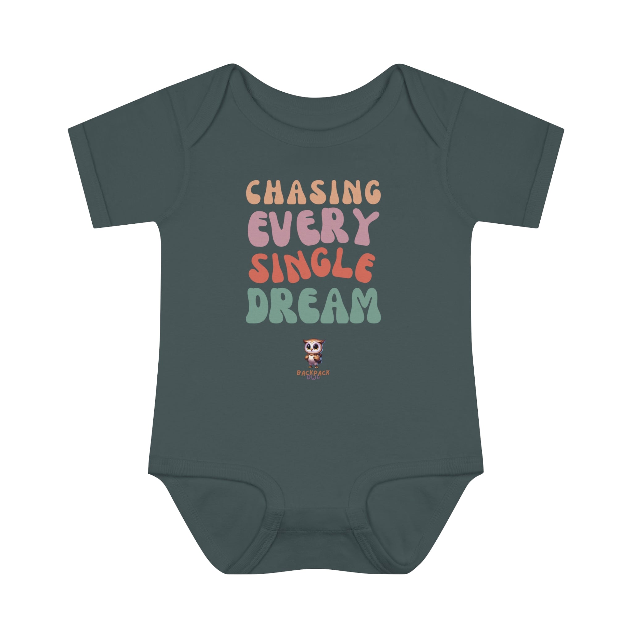 Chasing Every Single Dream - Body côtelé pour nourrissons et bébés