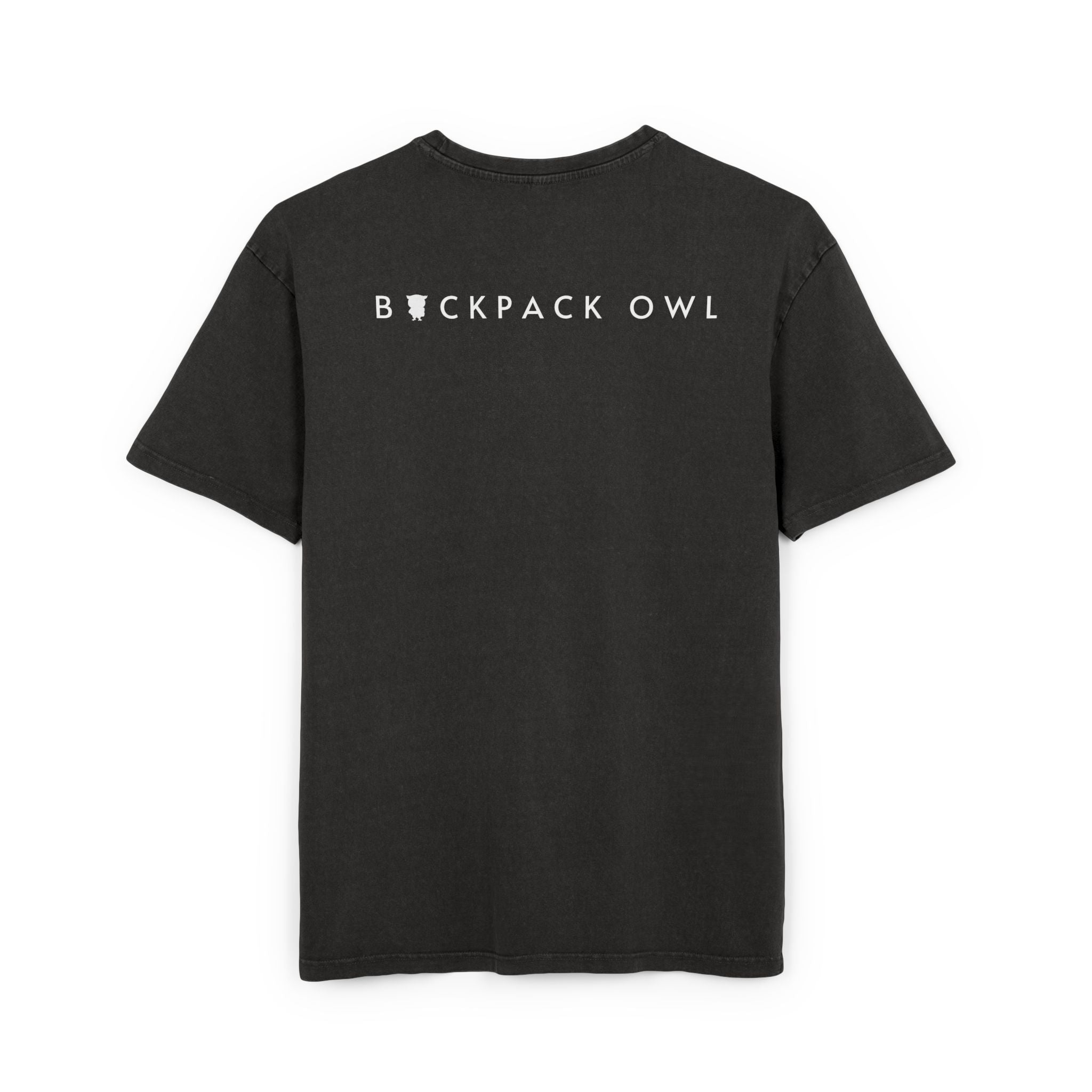 Backpack Owl UNBOTHERED Acid Washed Oversize Tee