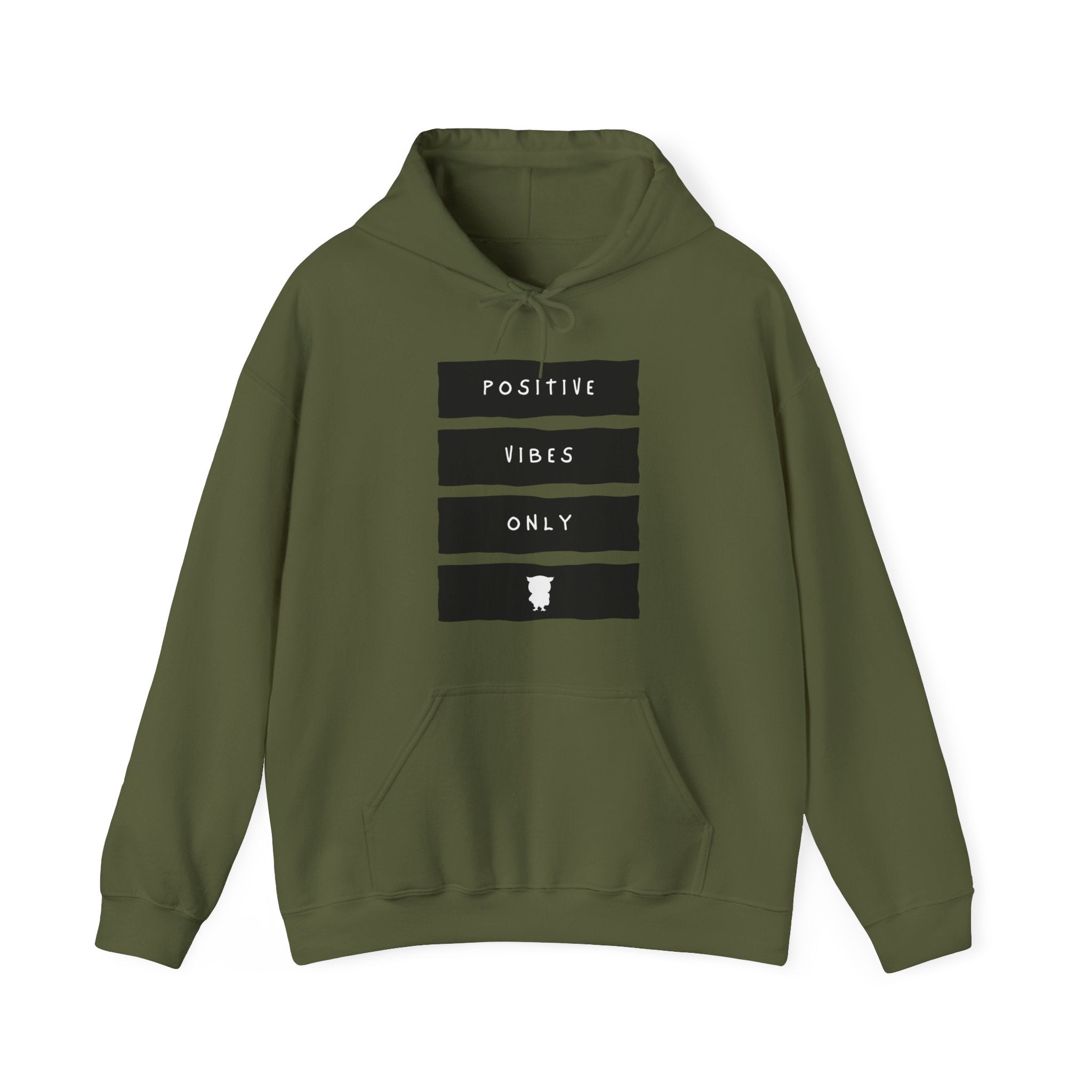 Positive Vibes Only - Sweat-shirt à capuche unisexe Heavy Blend™