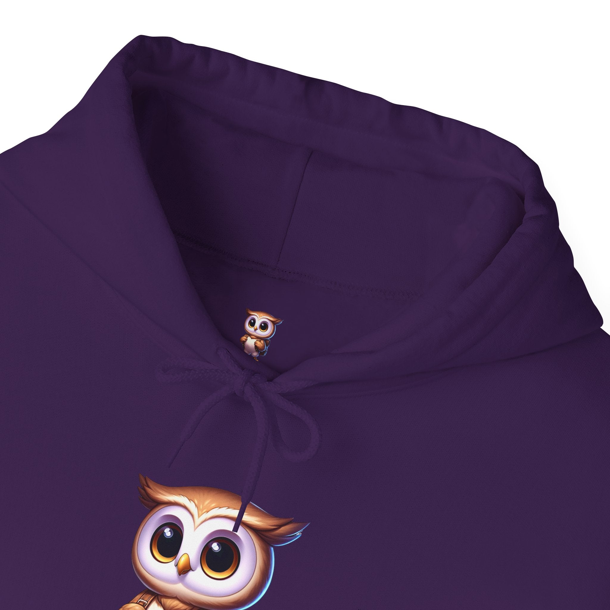 Sweat-shirt à capuche Original Simple Backpack Owl Unisex Heavy Blend™
