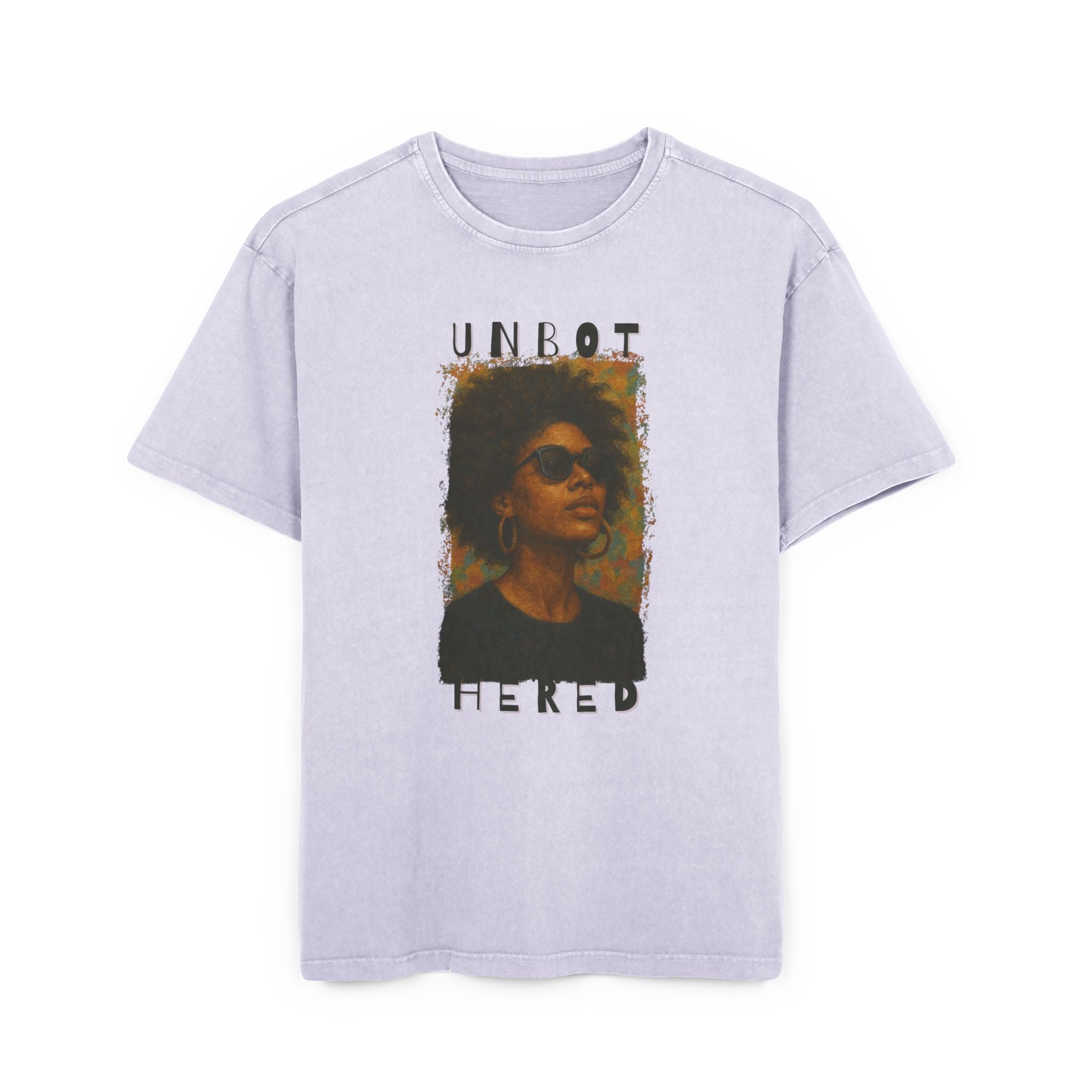 Backpack Owl UNBOTHERED Acid Washed Oversize Tee