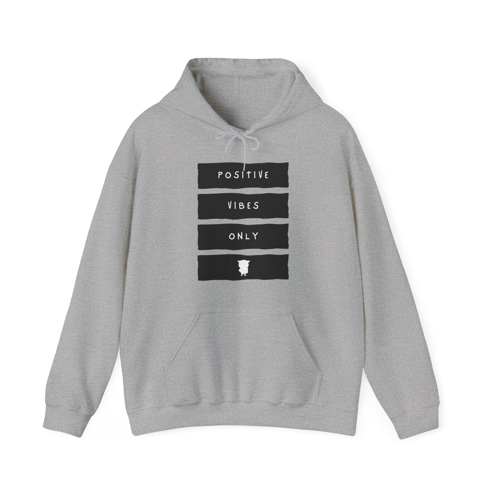 Positive Vibes Only - Sweat-shirt à capuche unisexe Heavy Blend™
