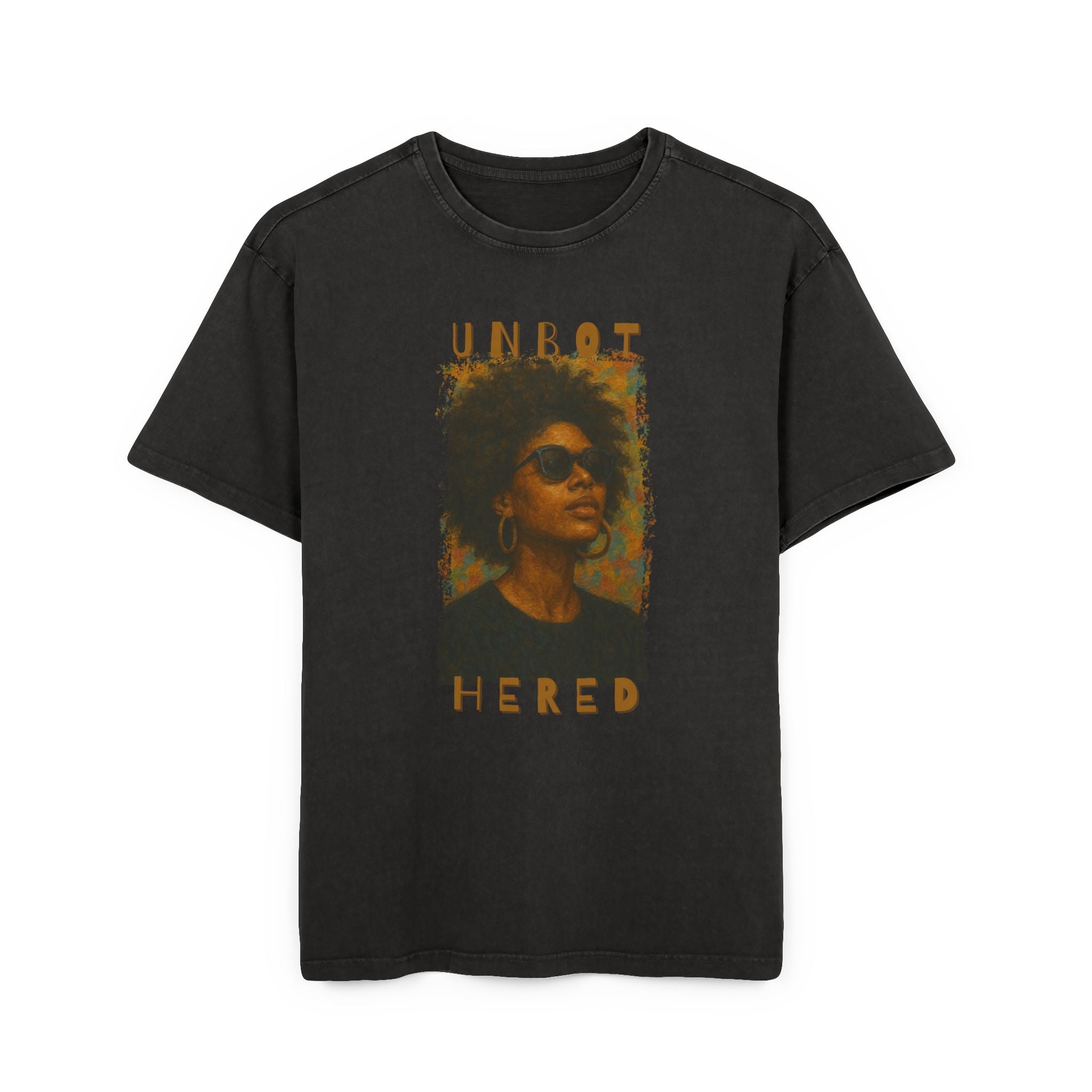 Backpack Owl UNBOTHERED Acid Washed Oversize Tee