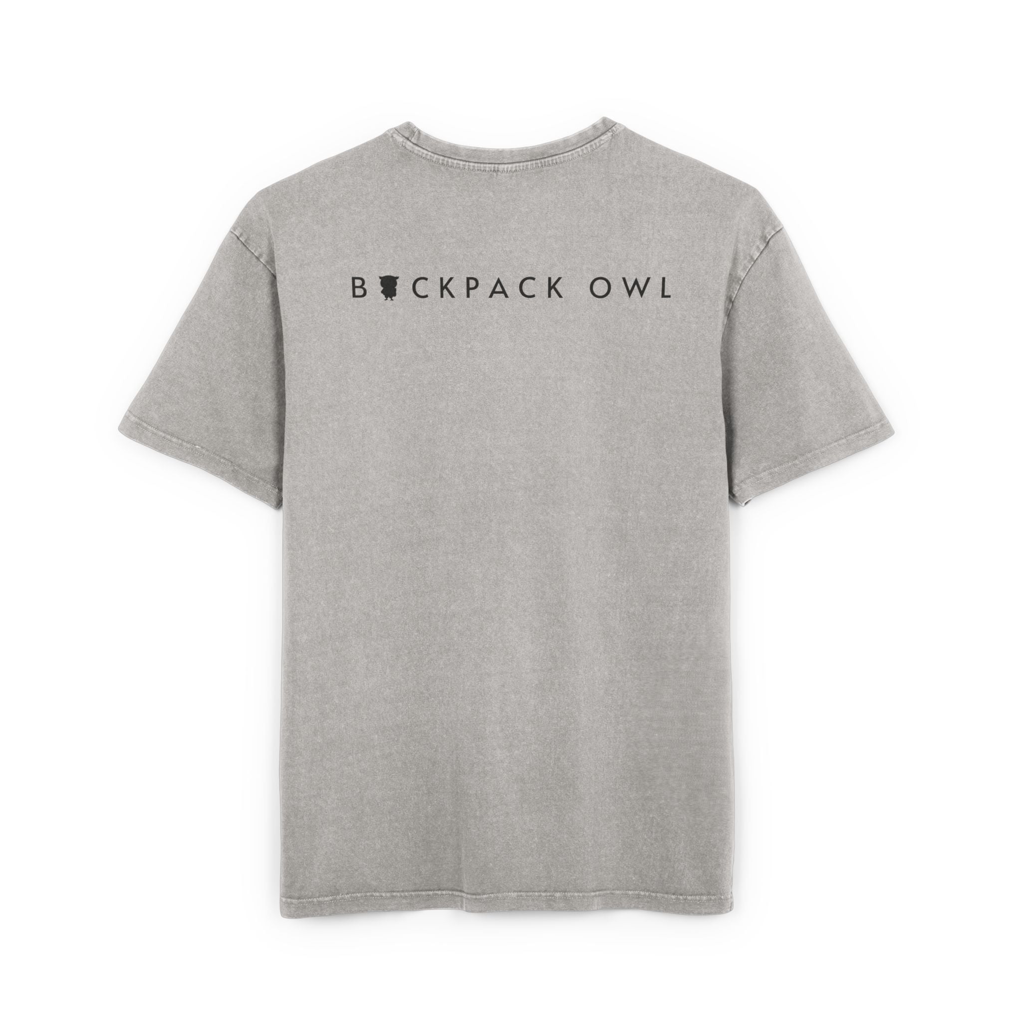 Backpack Owl UNBOTHERED Acid Washed Oversize Tee