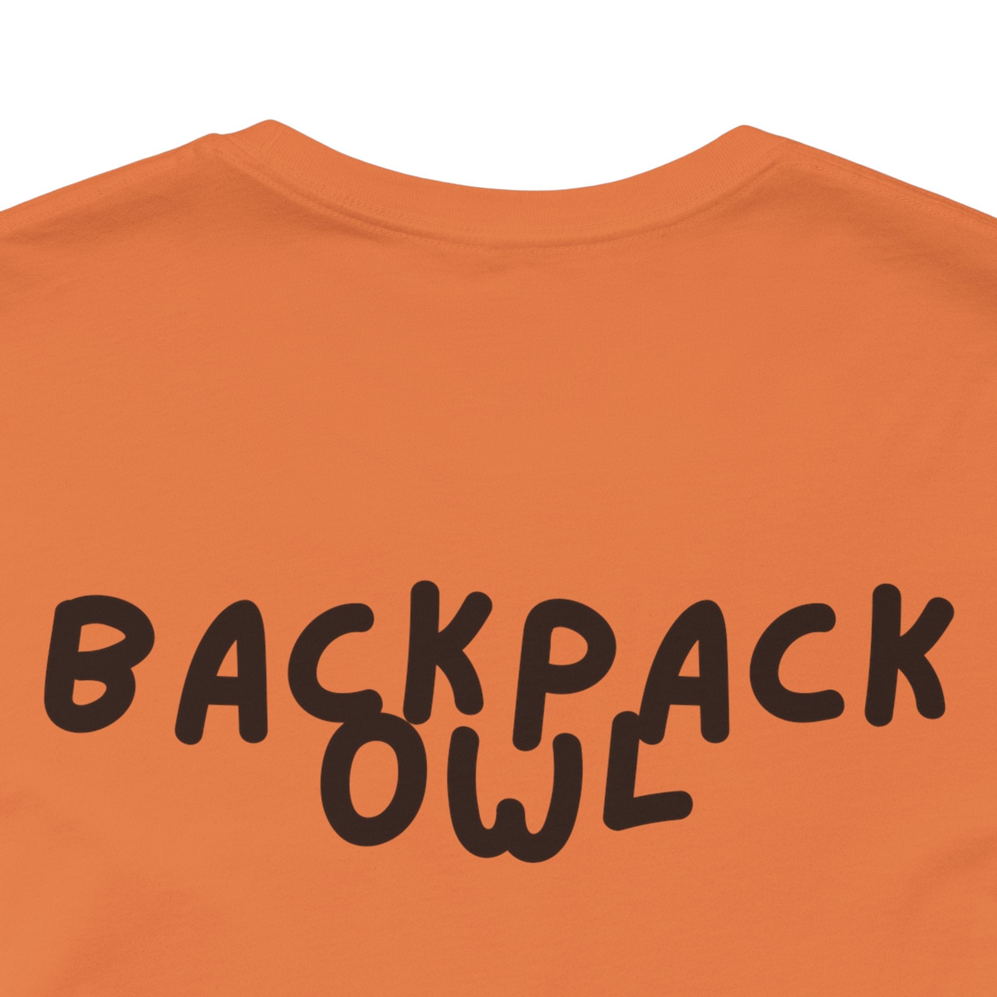 Silhouette Owl - Tee-shirt à manches courtes en jersey unisexe