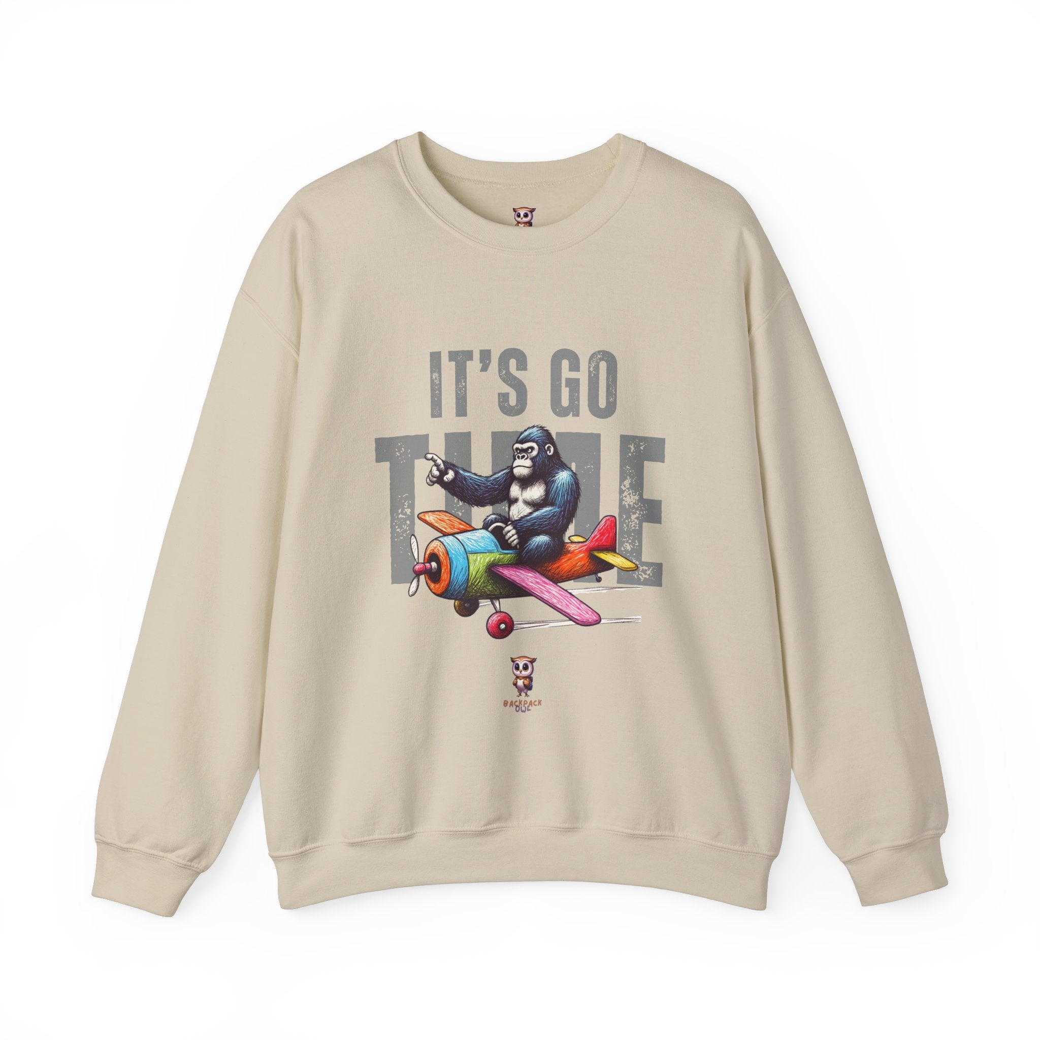 C’est l’heure - Sweat-shirt unisexe Heavy Blend™ Crewneck