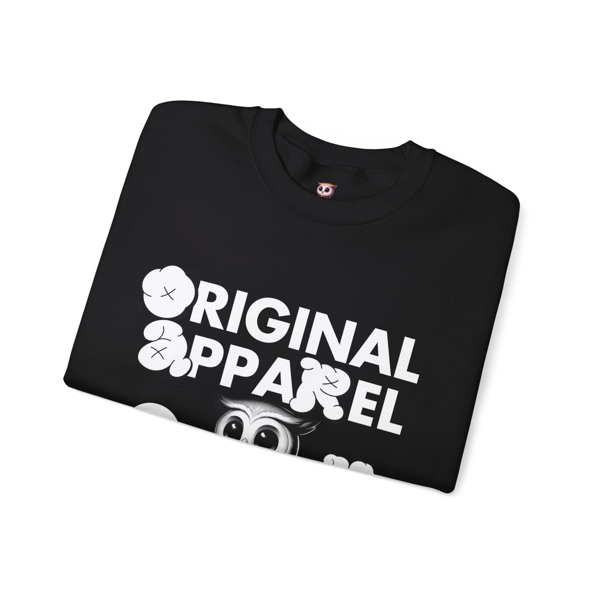 Sweat-shirt à col rond unisexe Heavy Blend™ Retro Vibes - Édition Blackout