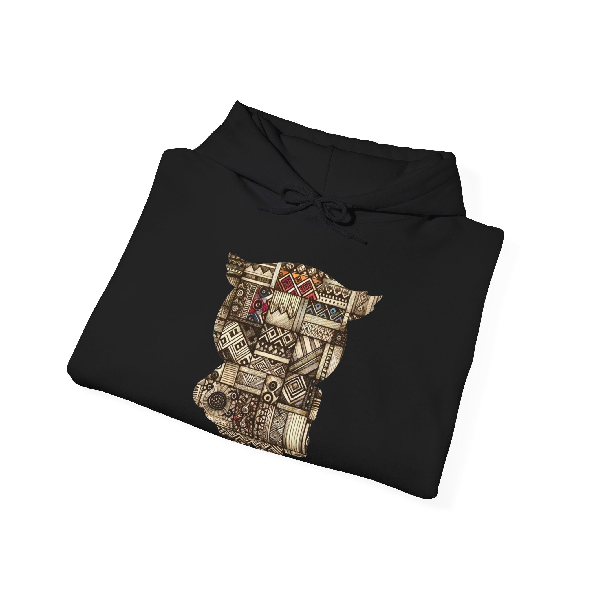 Hibou tribal en édition limitée - Sweat-shirt à capuche unisexe Heavy Blend™