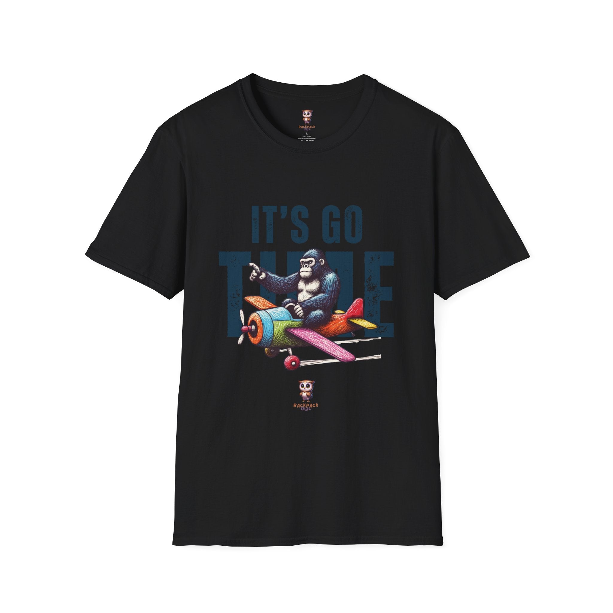 C’est l’heure d’aller - T-shirt softstyle unisexe