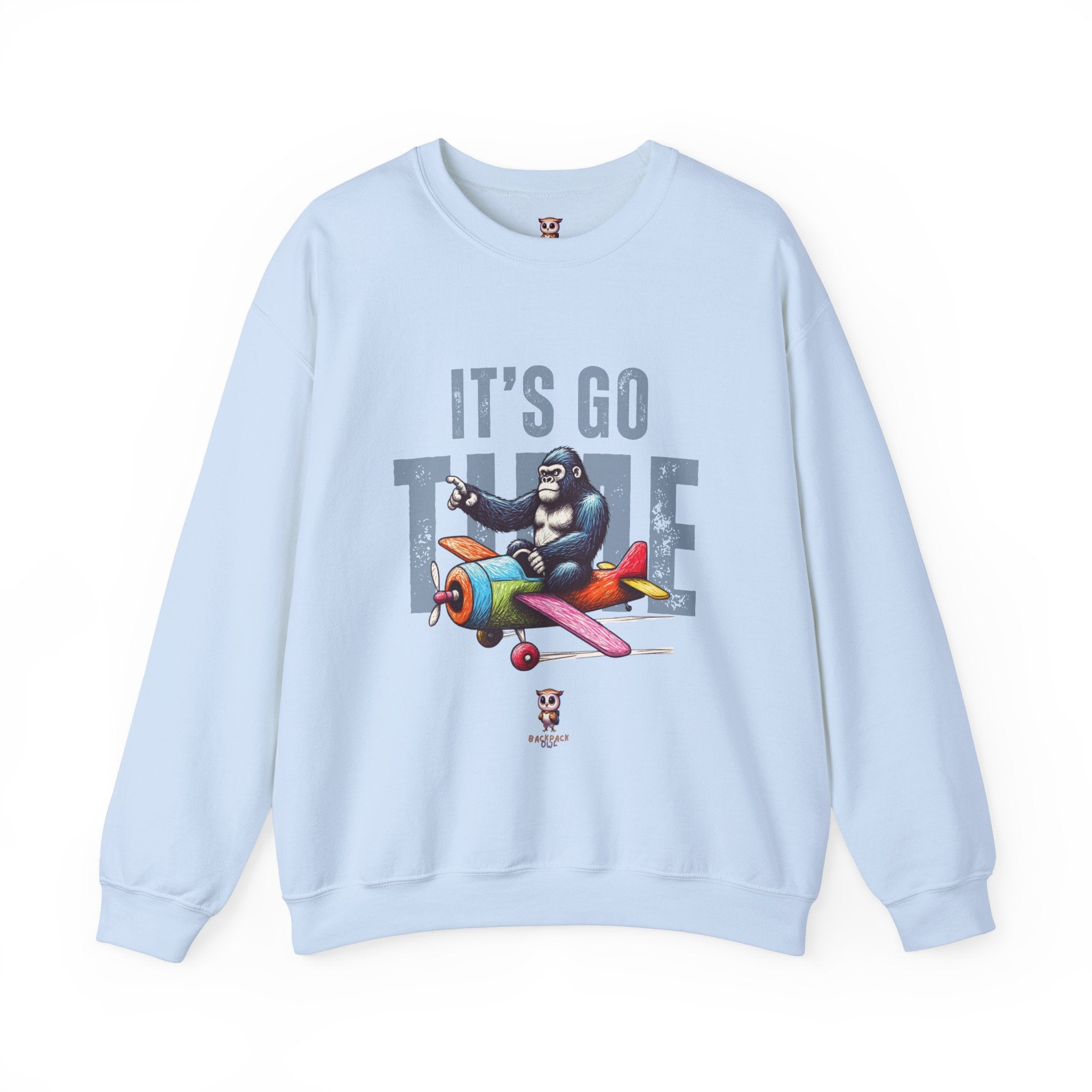 C’est l’heure - Sweat-shirt unisexe Heavy Blend™ Crewneck