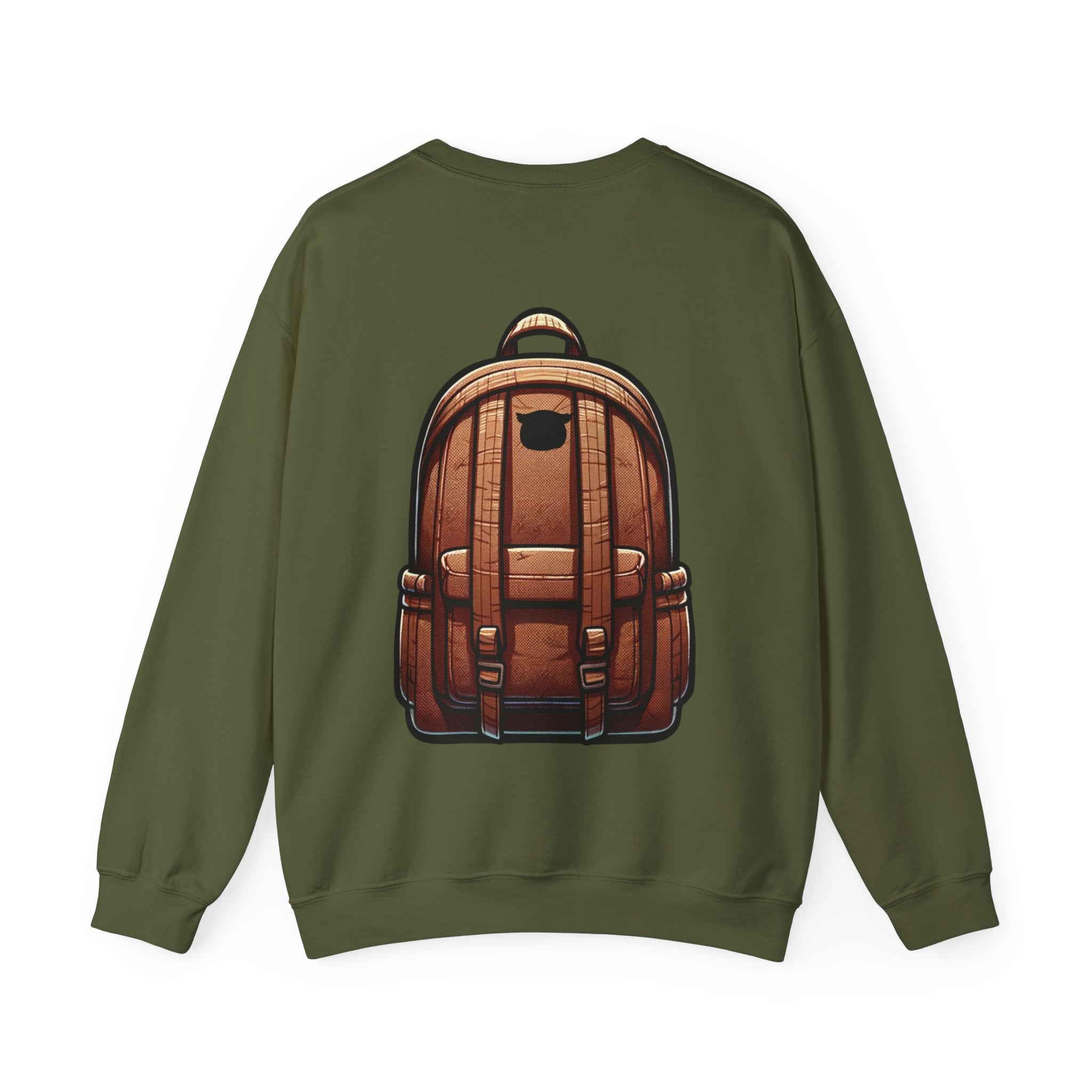 Sac à dos Rearview - Sweat-shirt unisexe Heavy Blend™ Crewneck