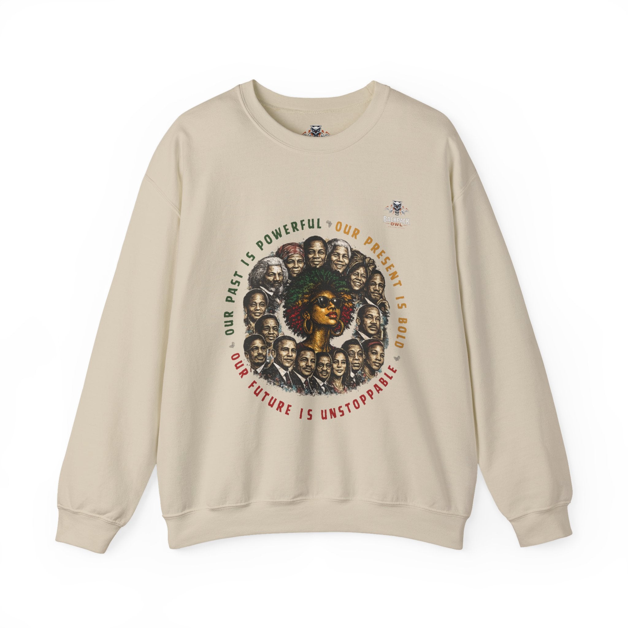 Afro Affirmation Graphic Crewneck Sweatshirt – Series MMXXVI/II