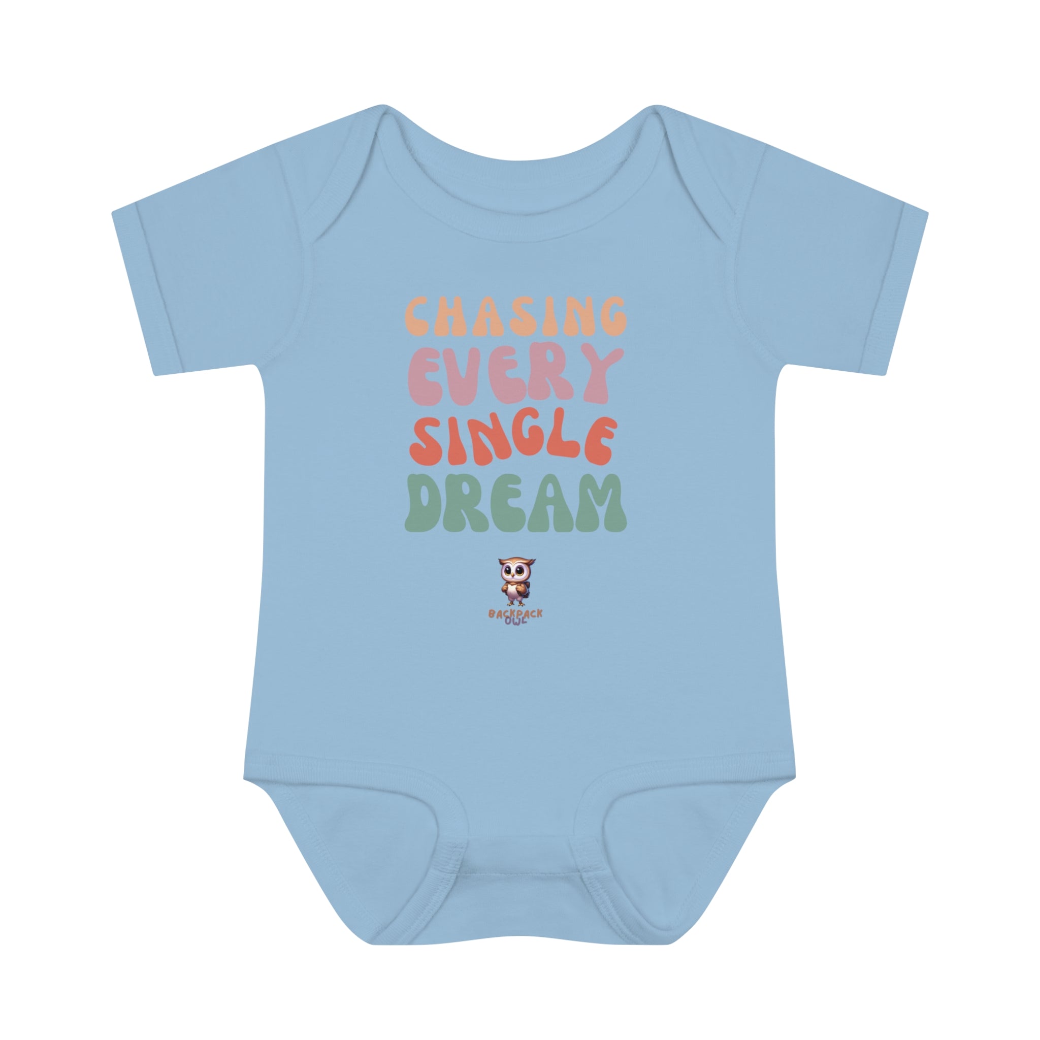 Chasing Every Single Dream - Body côtelé pour nourrissons et bébés