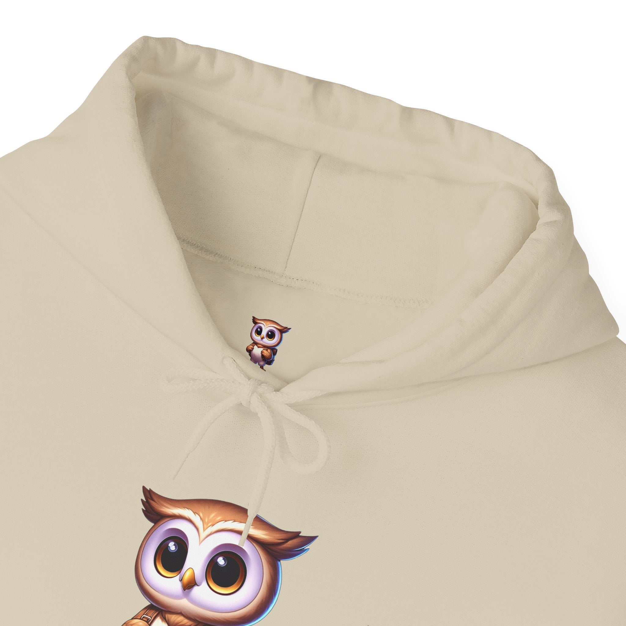Sweat-shirt à capuche Original Simple Backpack Owl Unisex Heavy Blend™