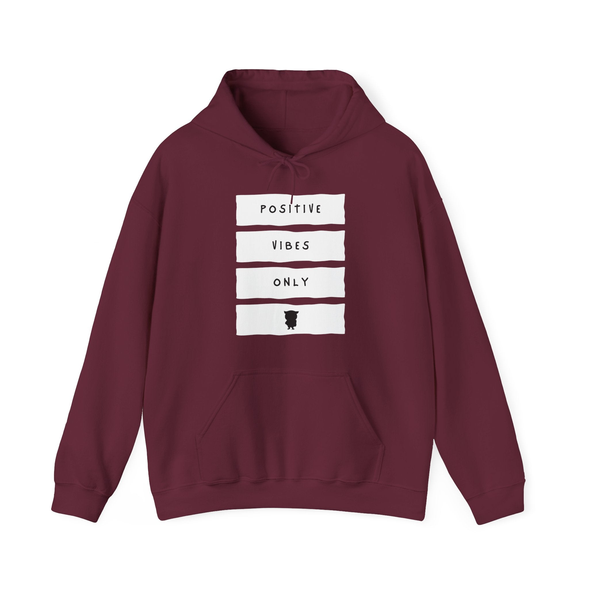 Positive Vibes Only - Sweat-shirt à capuche unisexe Heavy Blend™