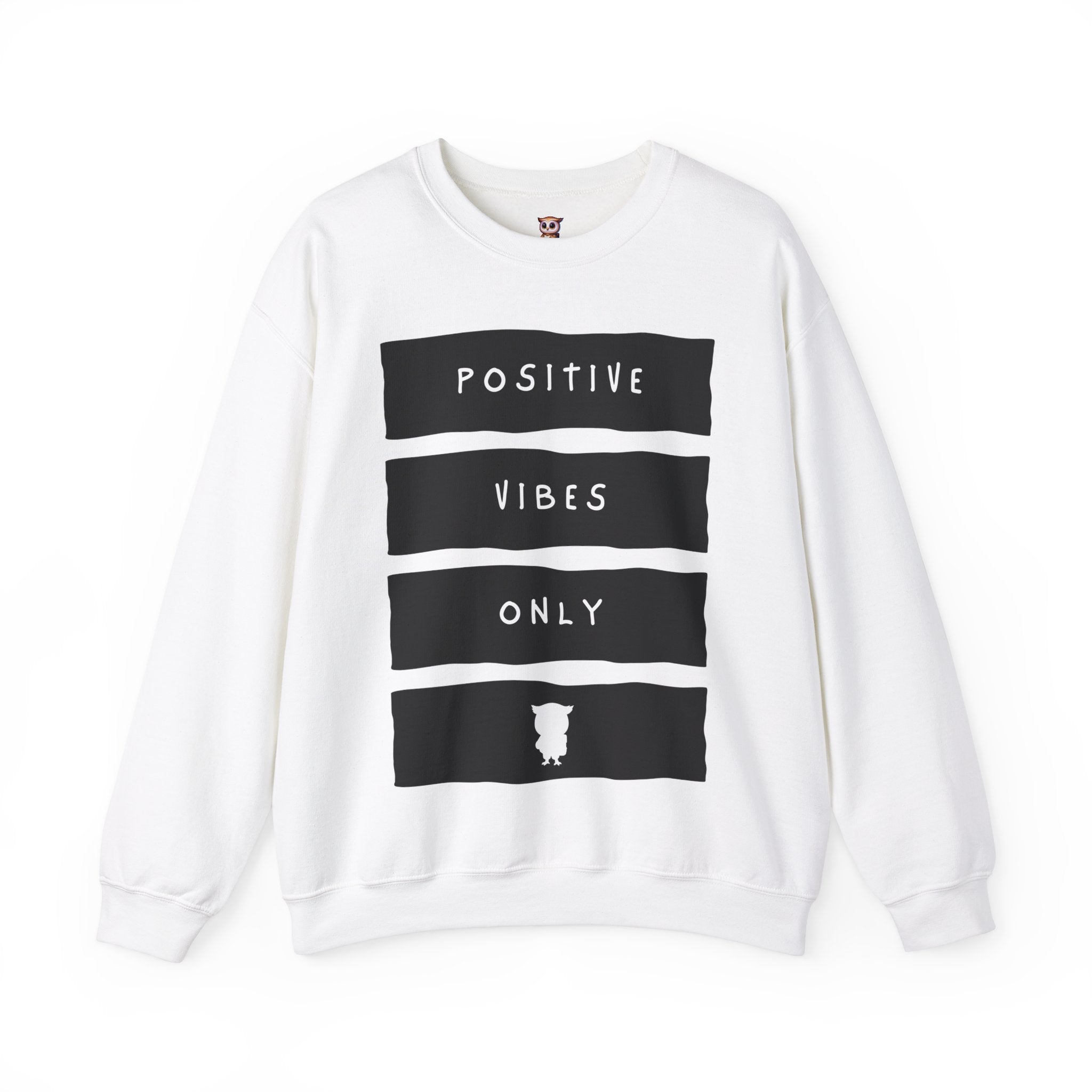 Positive Vibes Only - Sweat-shirt unisexe Heavy Blend™ Crewneck
