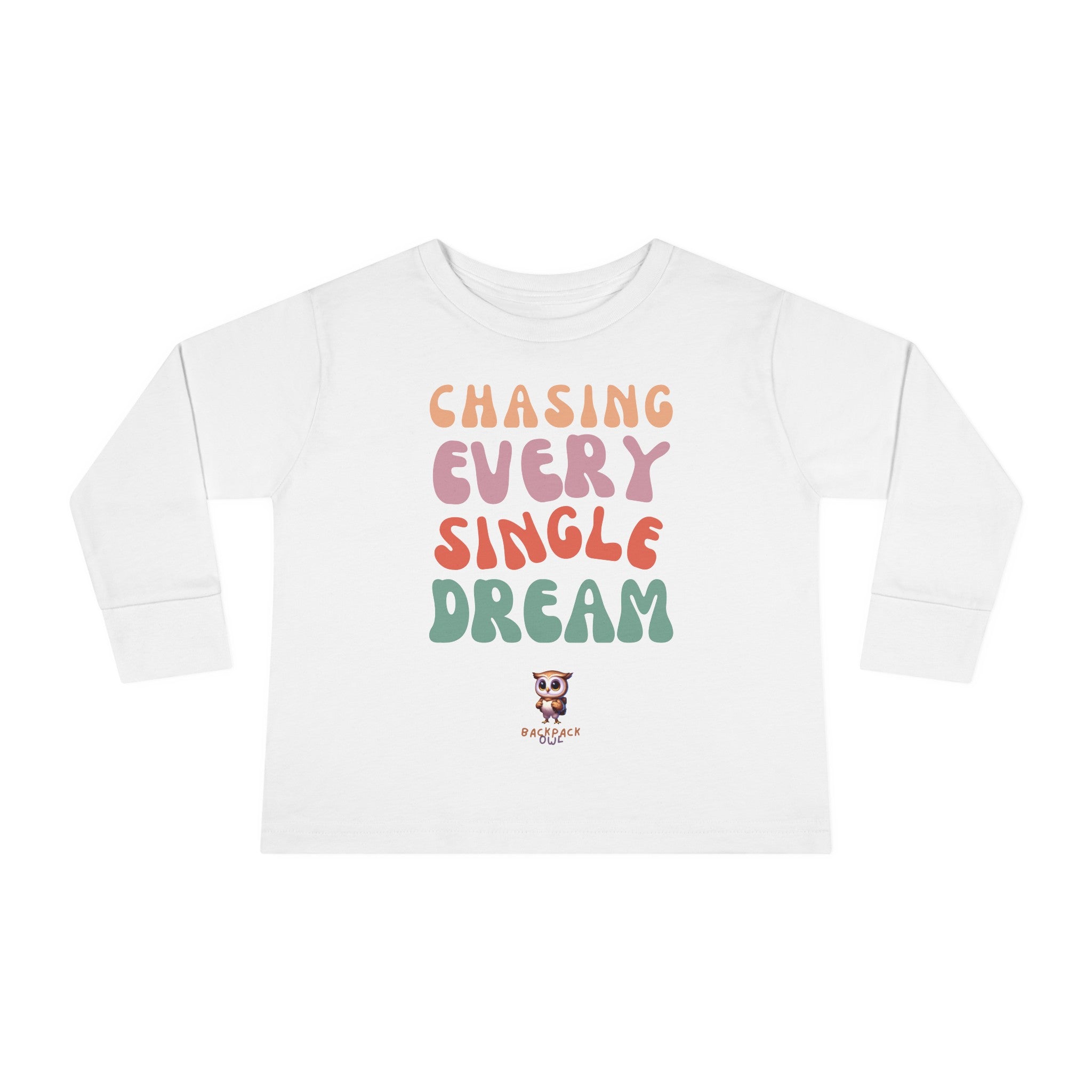 À la poursuite de chaque rêve - T-shirt à manches longues pour tout-petits