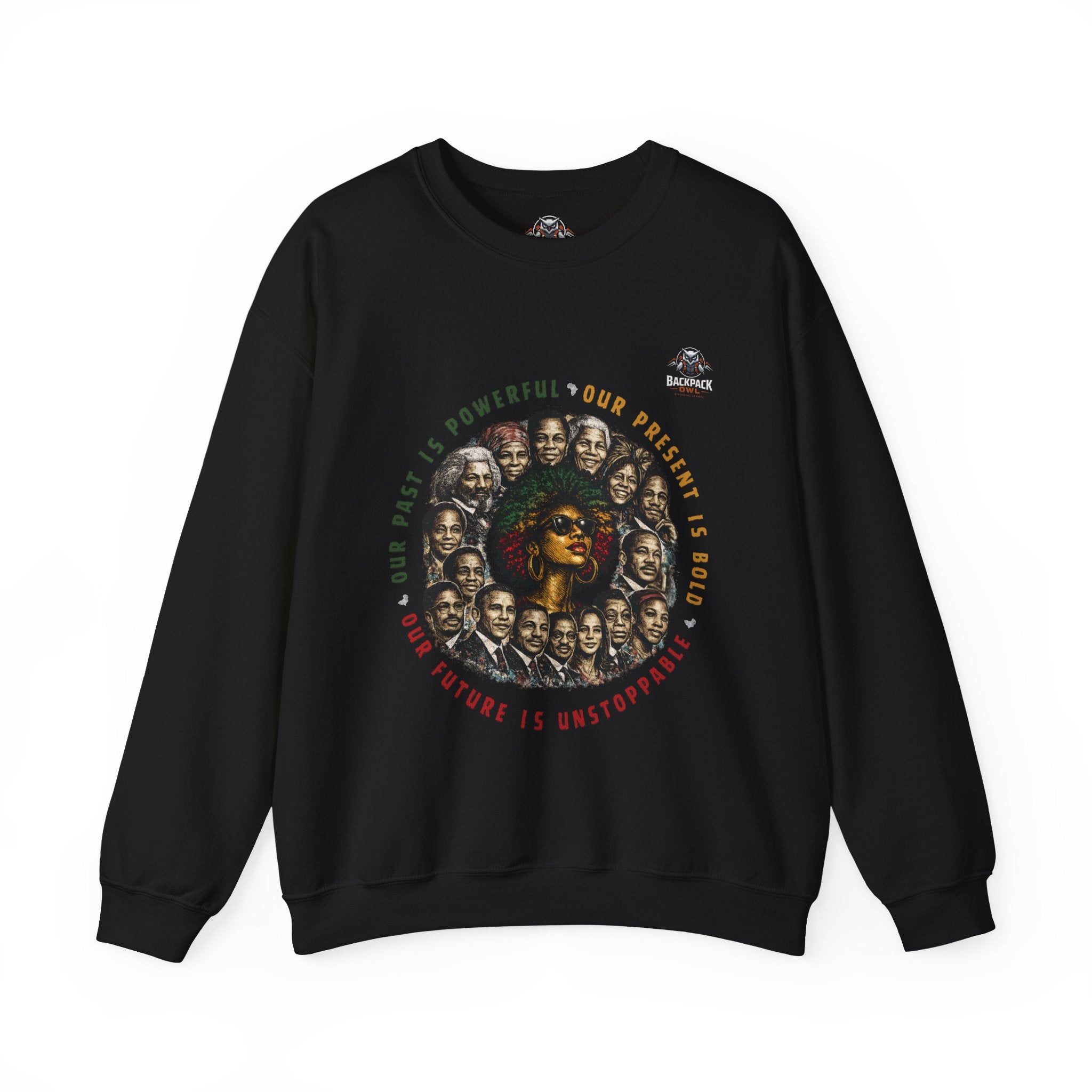 Afro Affirmation Graphic Crewneck Sweatshirt – Series MMXXVI/II