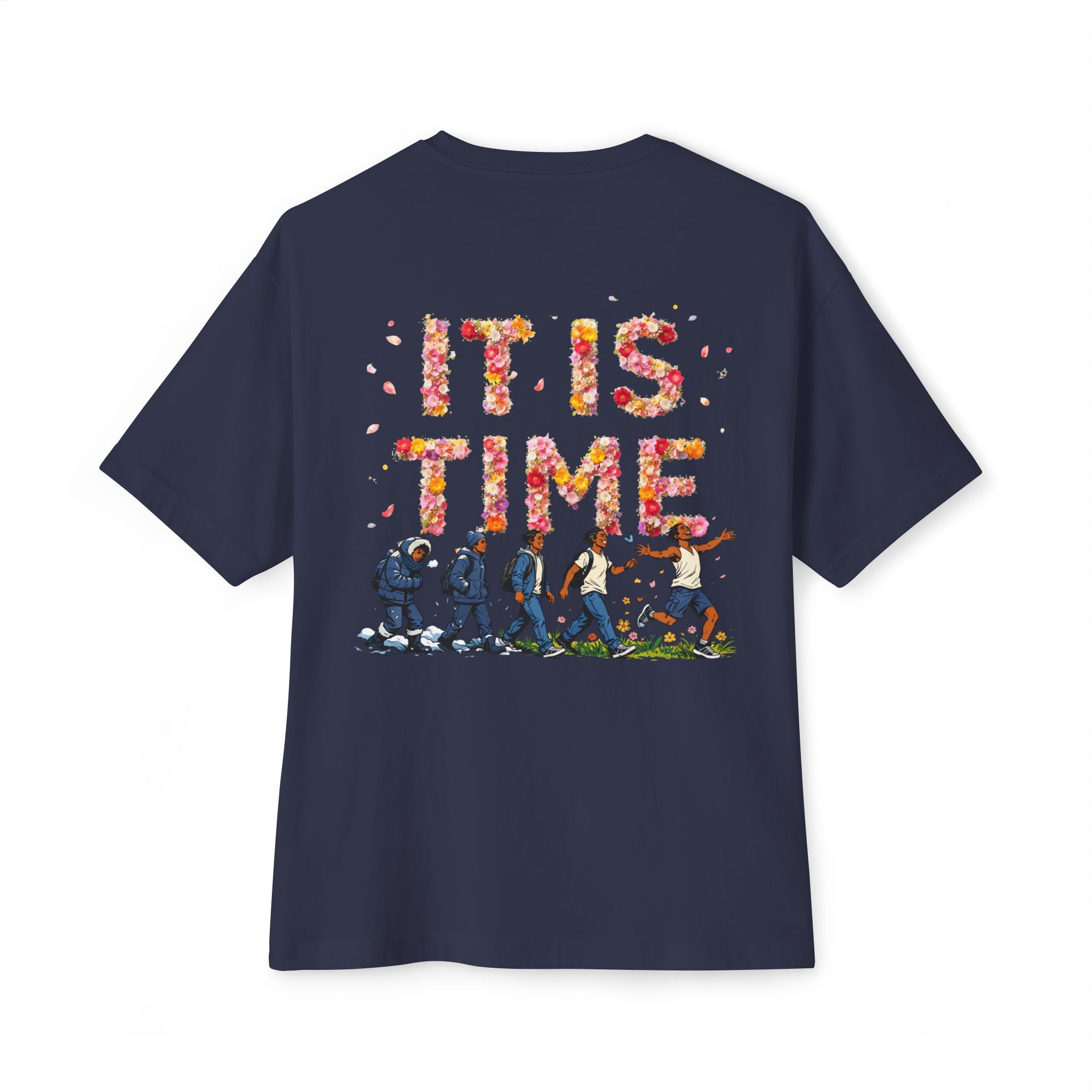 Spring Celebration Graphic Oversized Boxy Tee – Series MMXXVI/III