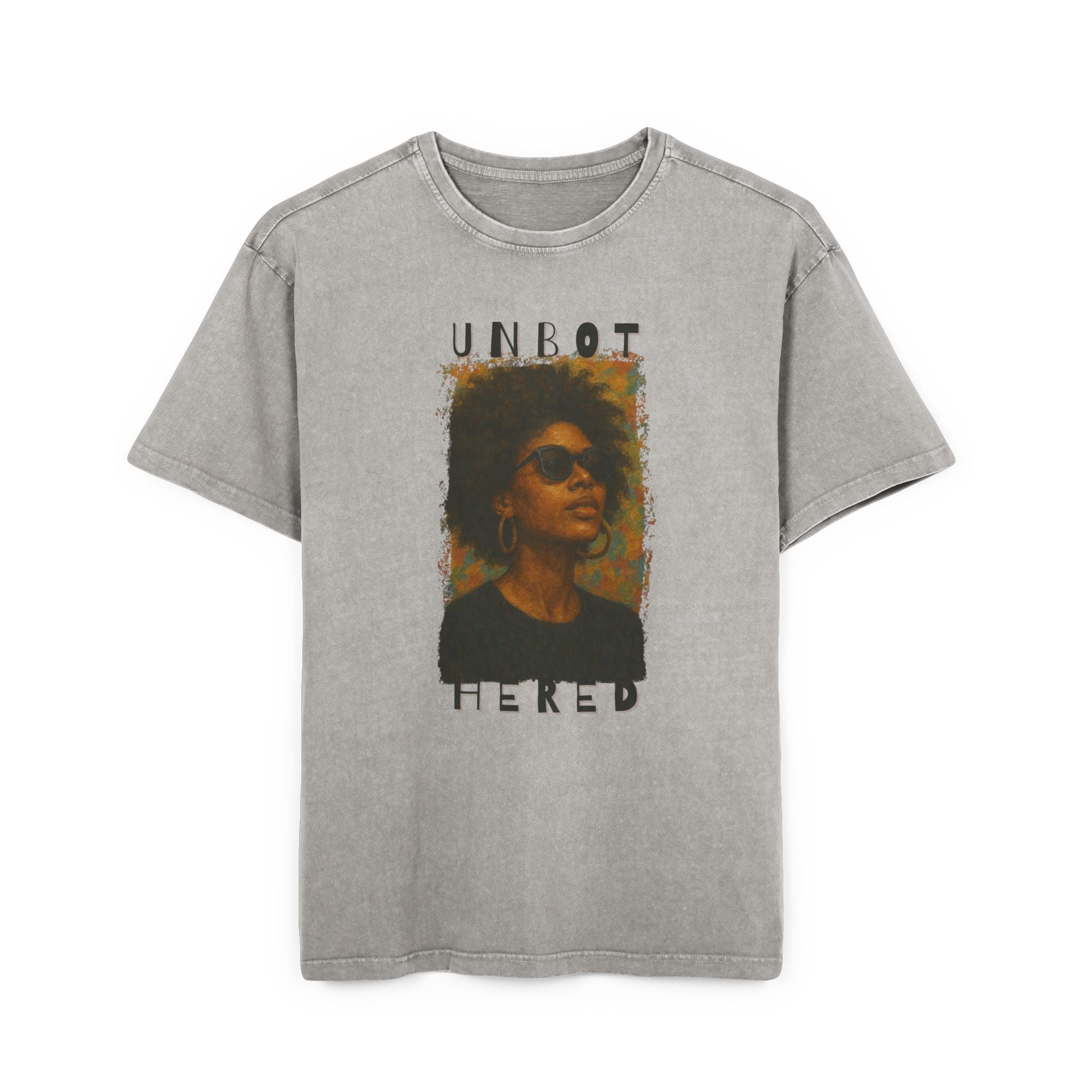 Backpack Owl UNBOTHERED Acid Washed Oversize Tee