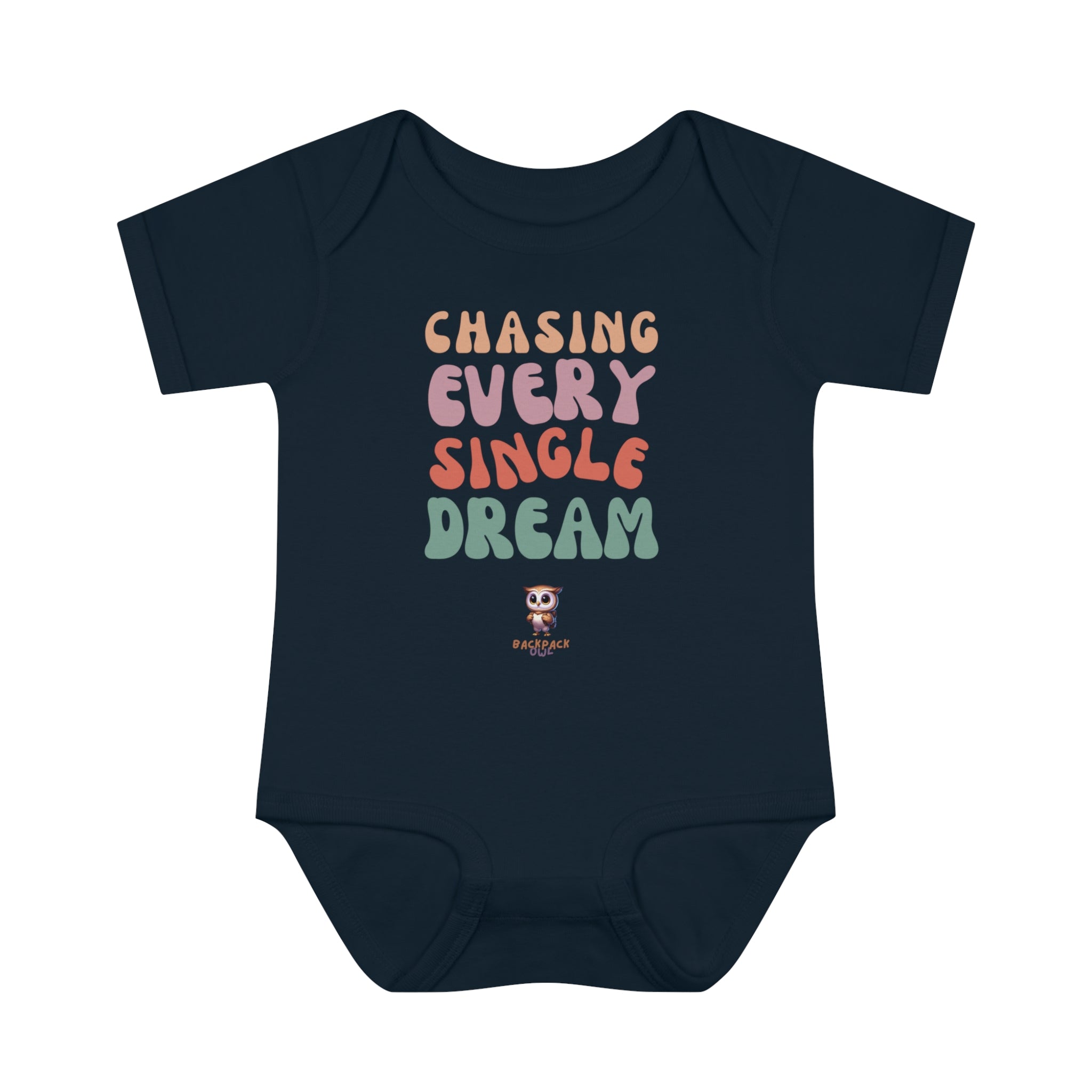 Chasing Every Single Dream - Body côtelé pour nourrissons et bébés