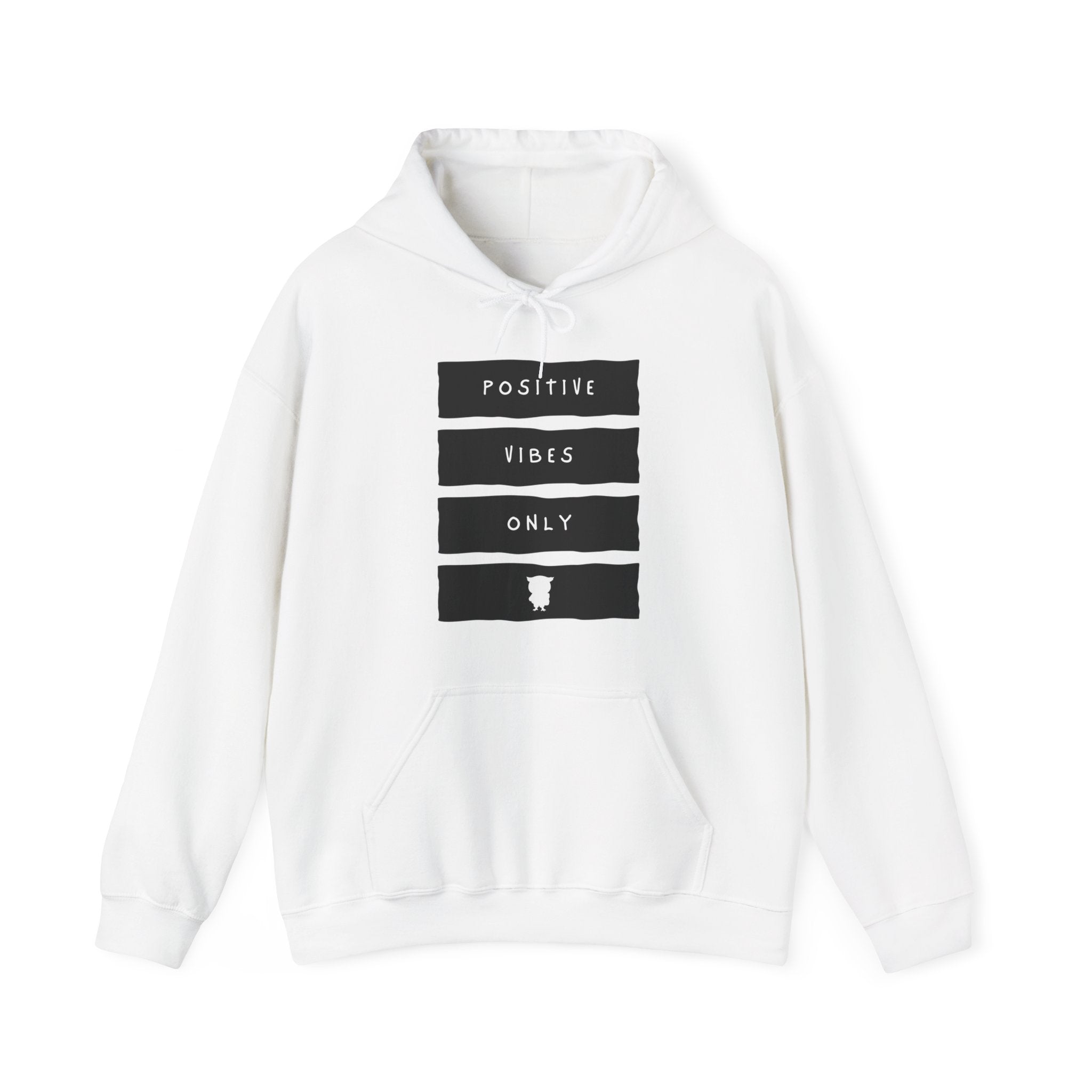 Positive Vibes Only - Sweat-shirt à capuche unisexe Heavy Blend™