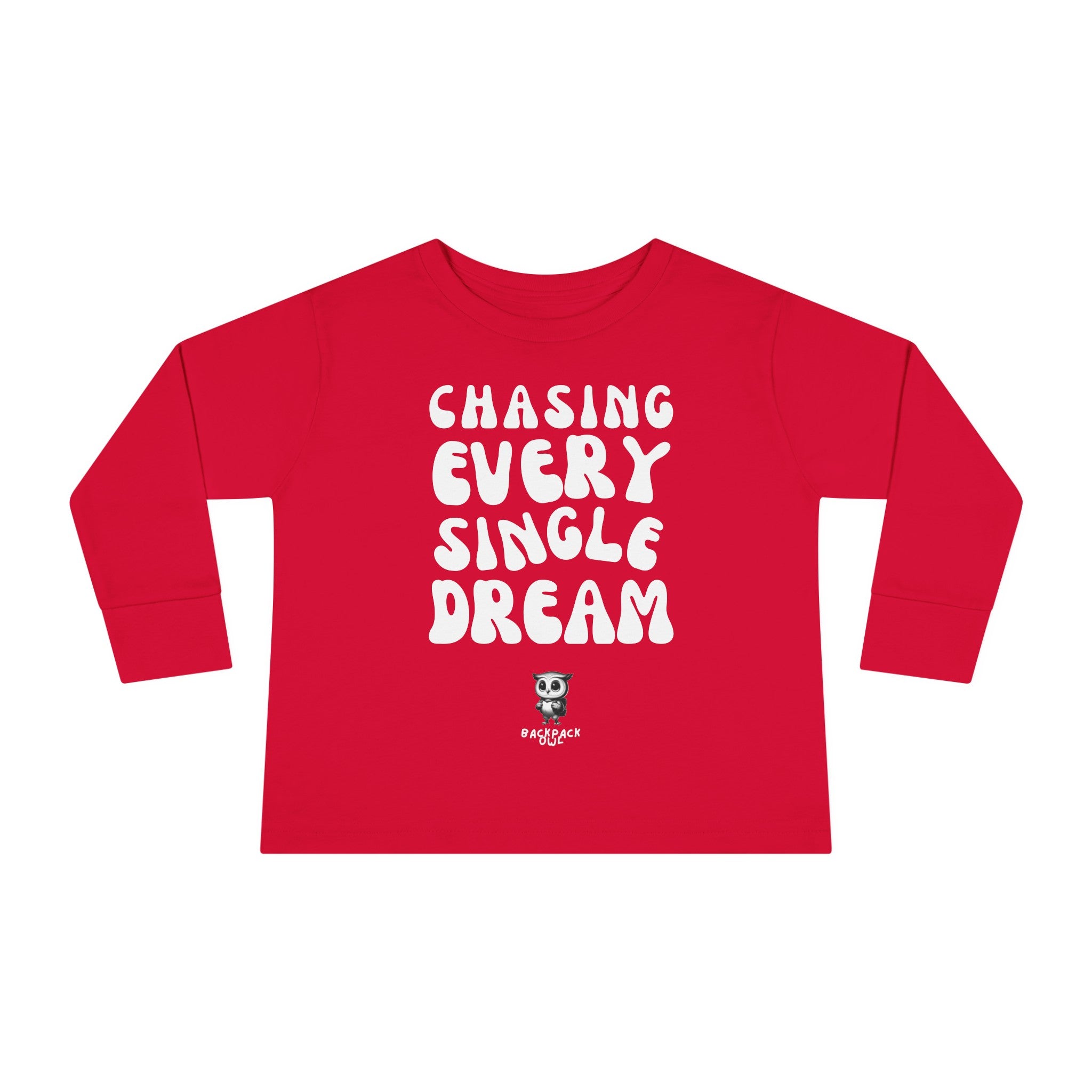 À la poursuite de chaque rêve - T-shirt à manches longues pour tout-petits