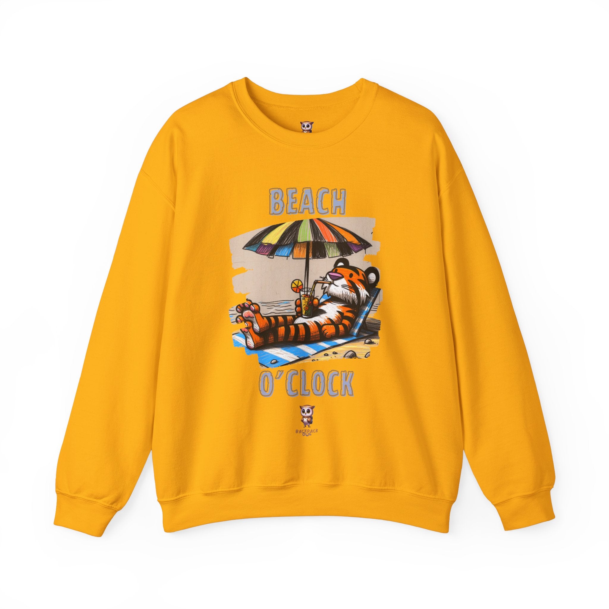 Beach O'Clock - Sweat-shirt unisexe à col rond Heavy Blend™