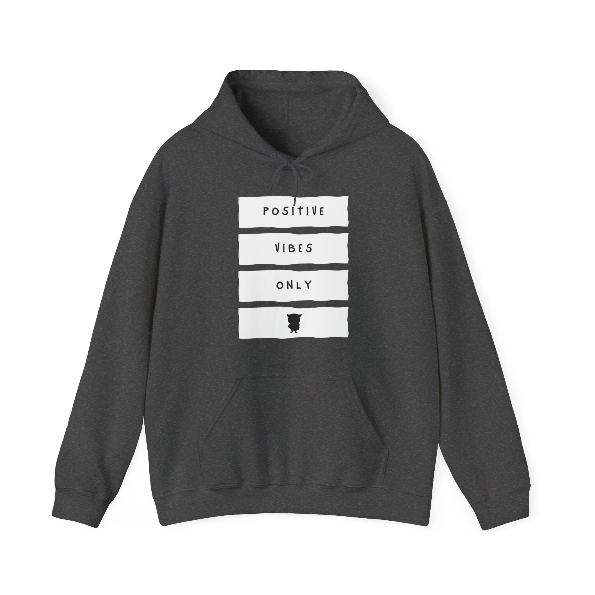 Positive Vibes Only - Sweat-shirt à capuche unisexe Heavy Blend™