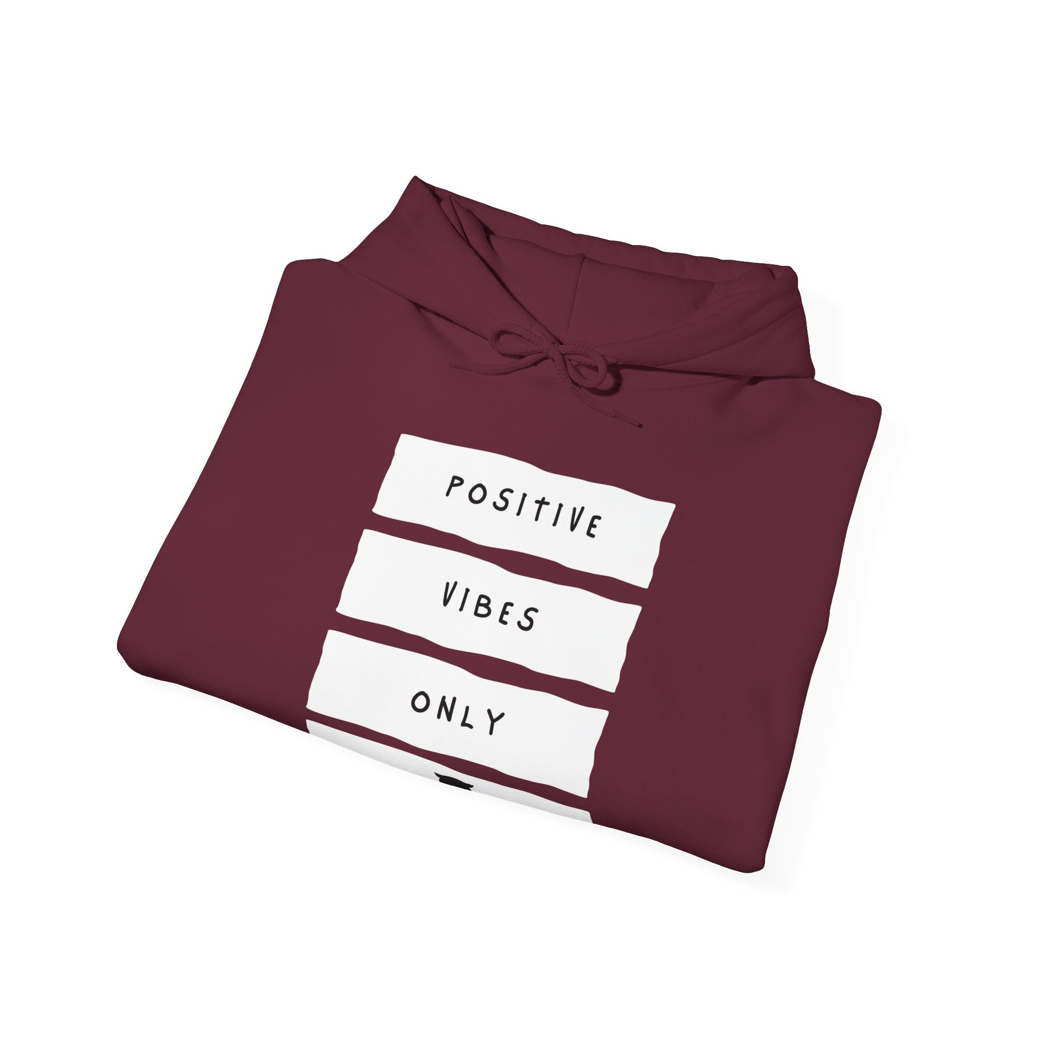 Positive Vibes Only - Sweat-shirt à capuche unisexe Heavy Blend™