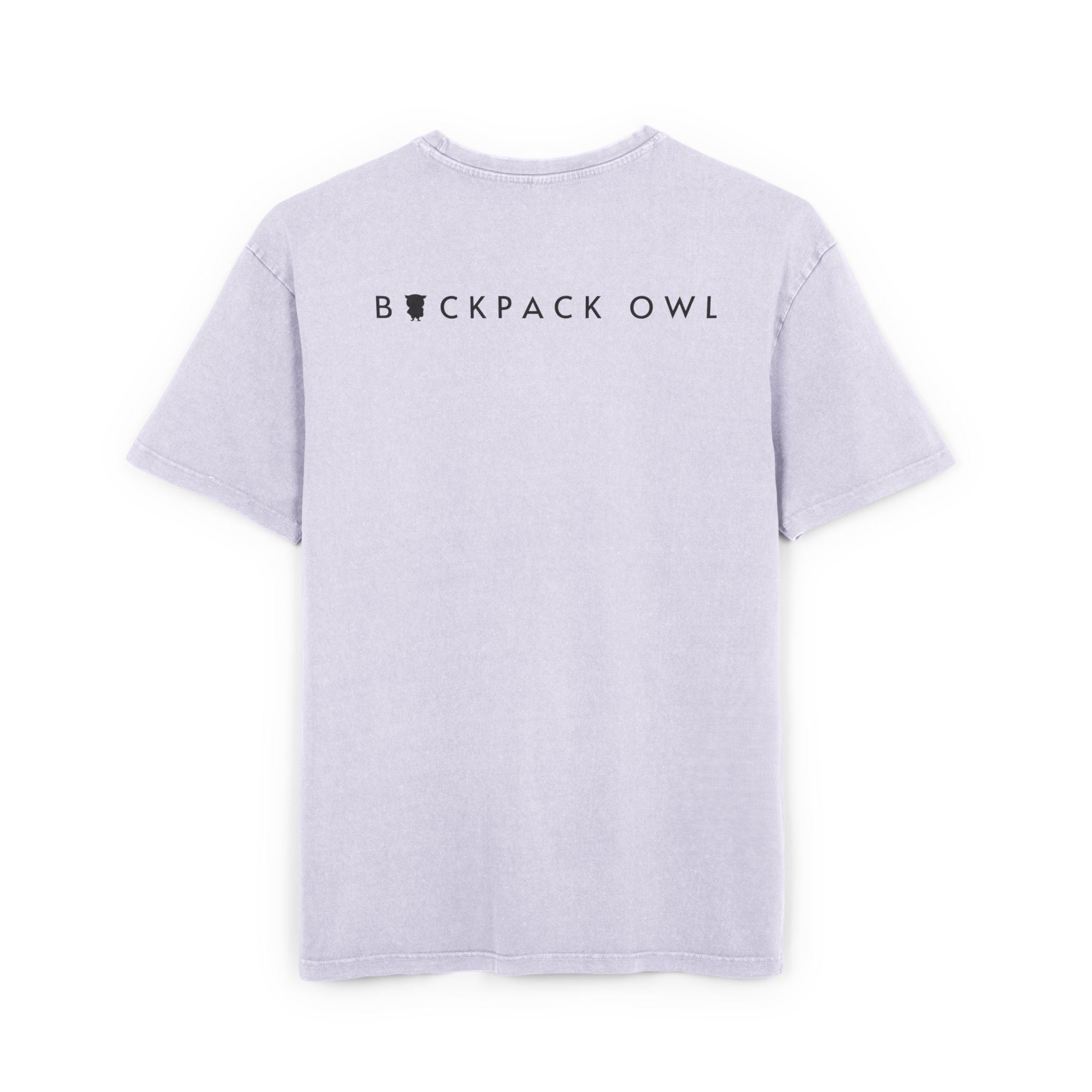 Backpack Owl UNBOTHERED Acid Washed Oversize Tee