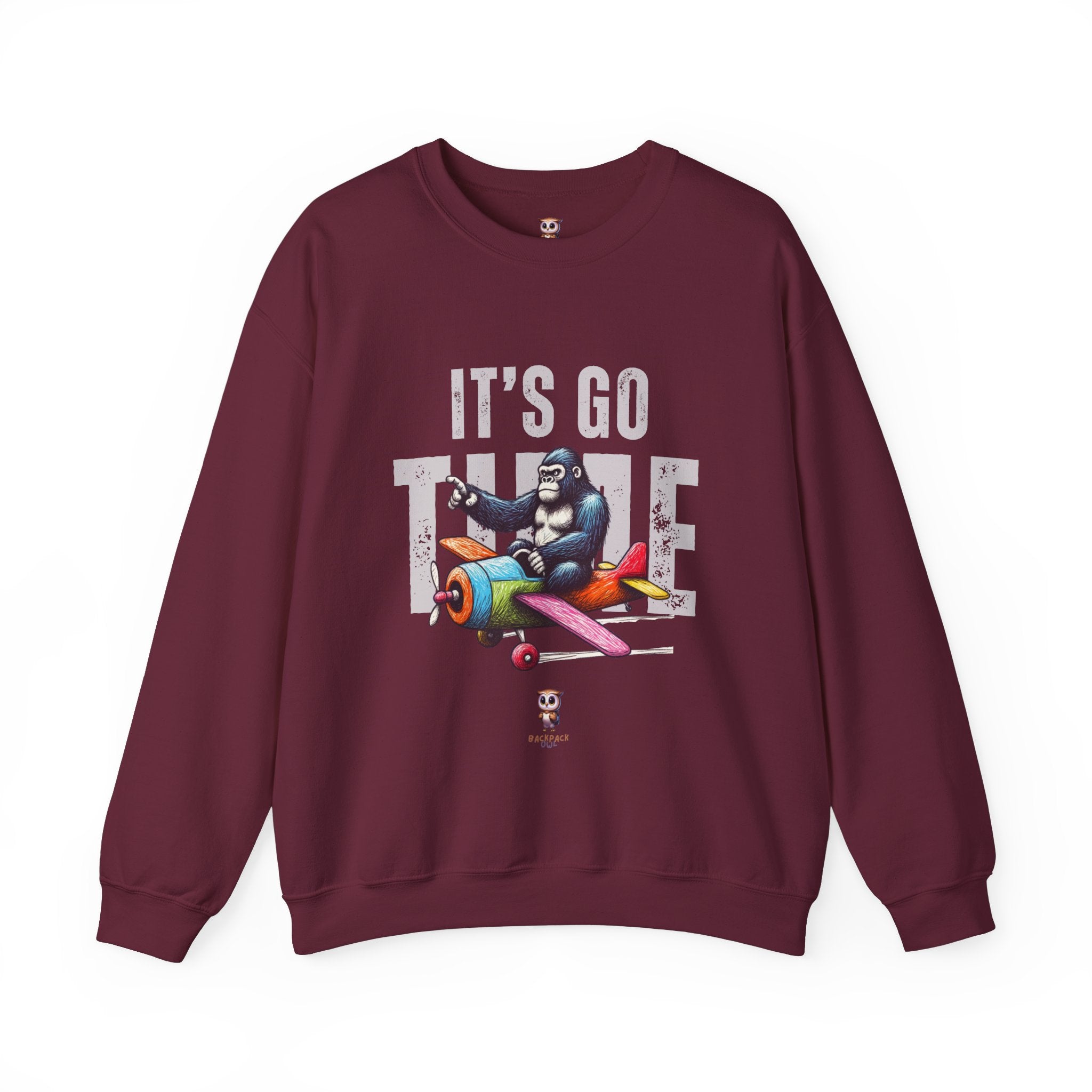 C’est l’heure - Sweat-shirt unisexe Heavy Blend™ Crewneck