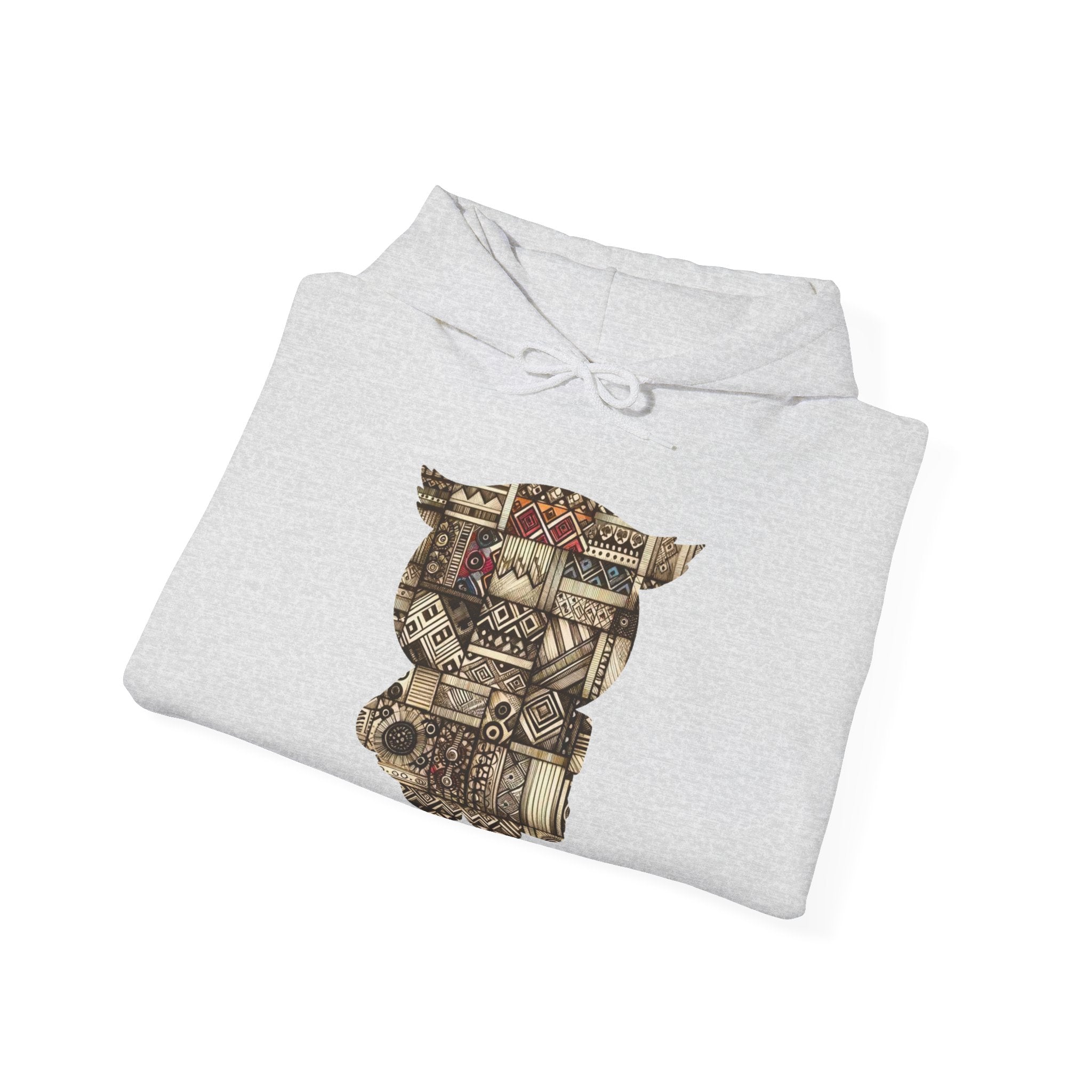 Hibou tribal en édition limitée - Sweat-shirt à capuche unisexe Heavy Blend™