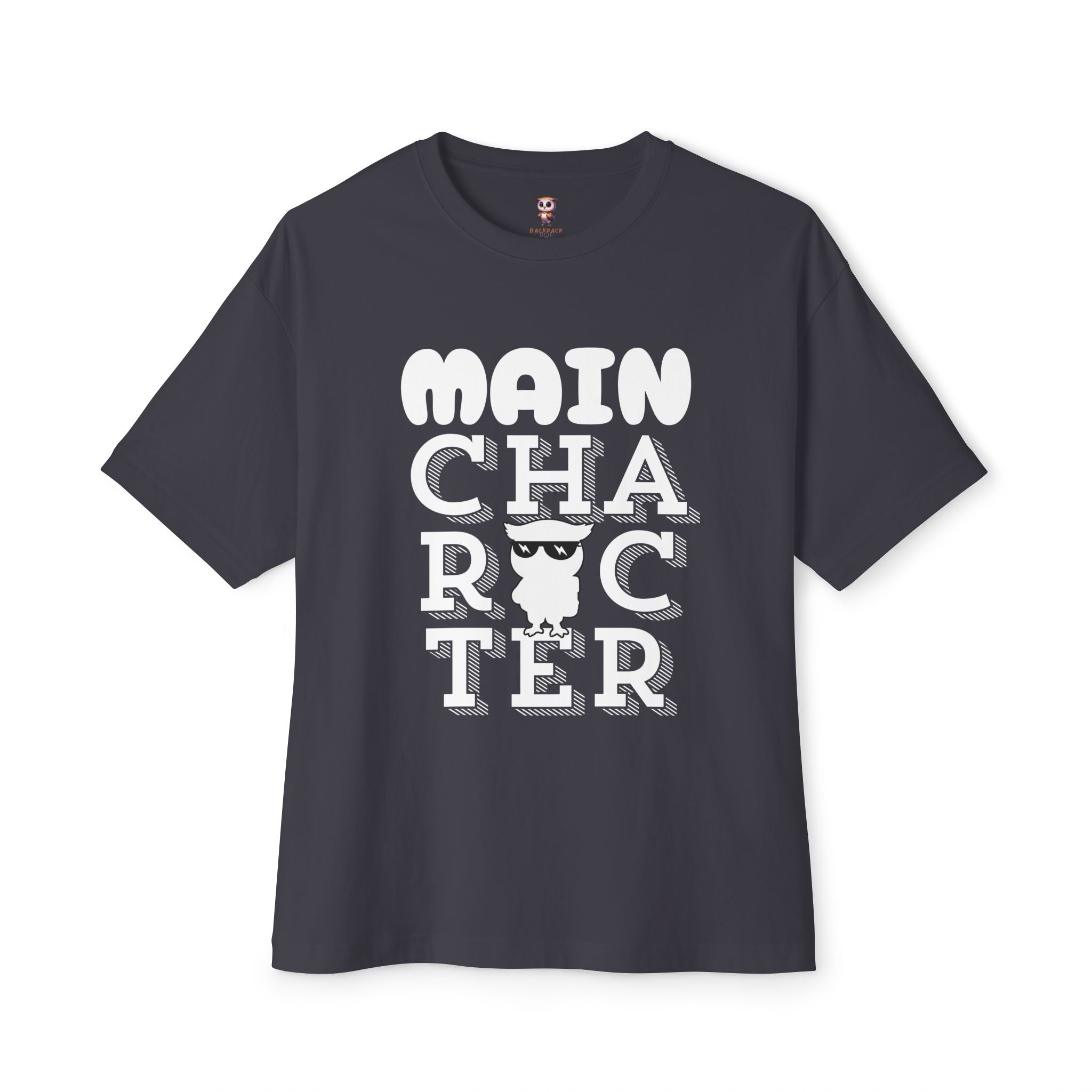 Main Character - Unisex Oversized Boxy Tee