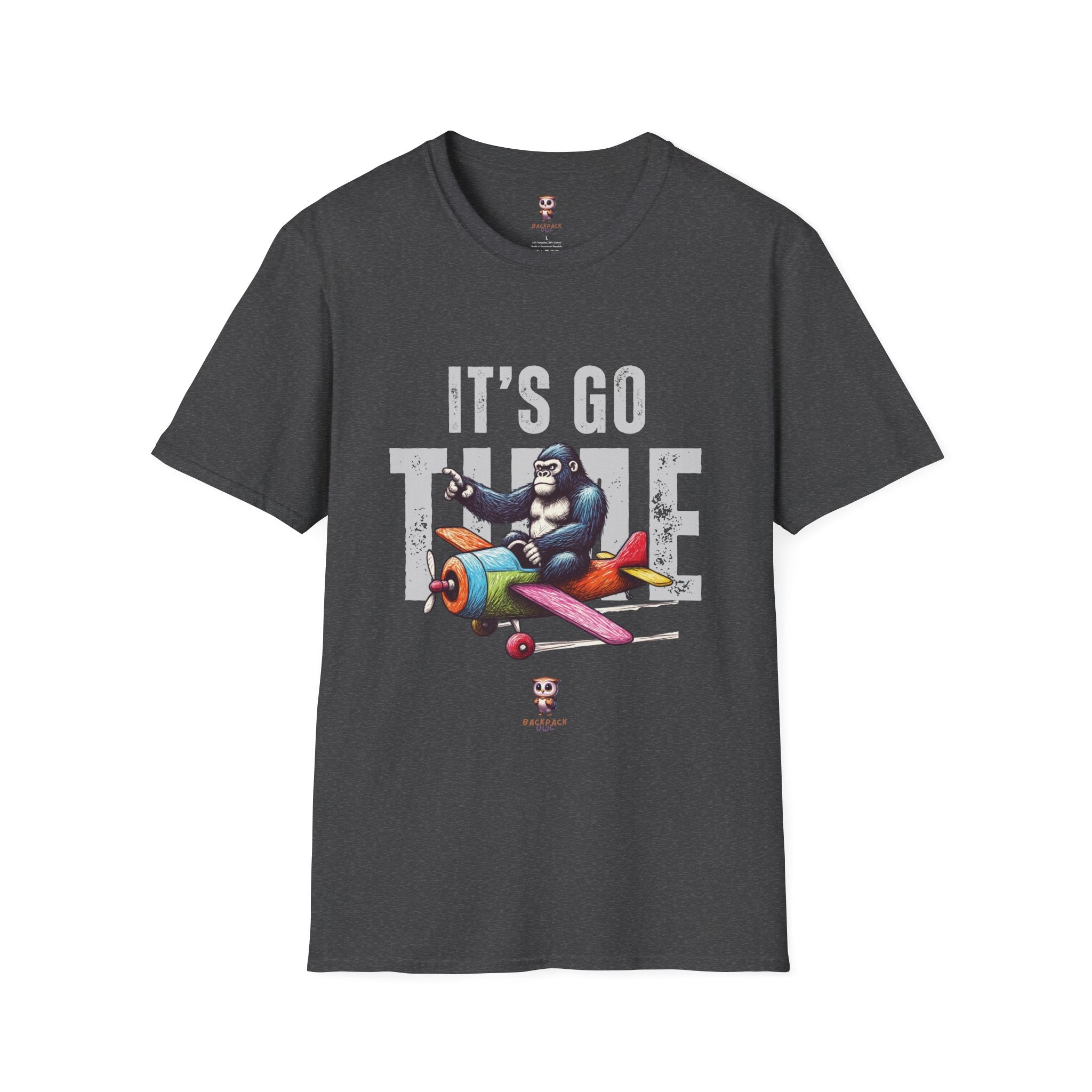 C’est l’heure d’aller - T-shirt softstyle unisexe