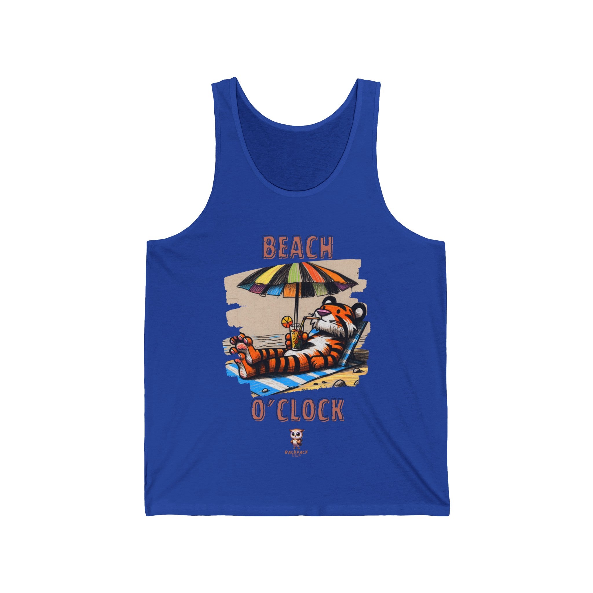 Beach O'Clock - Débardeur en jersey unisexe