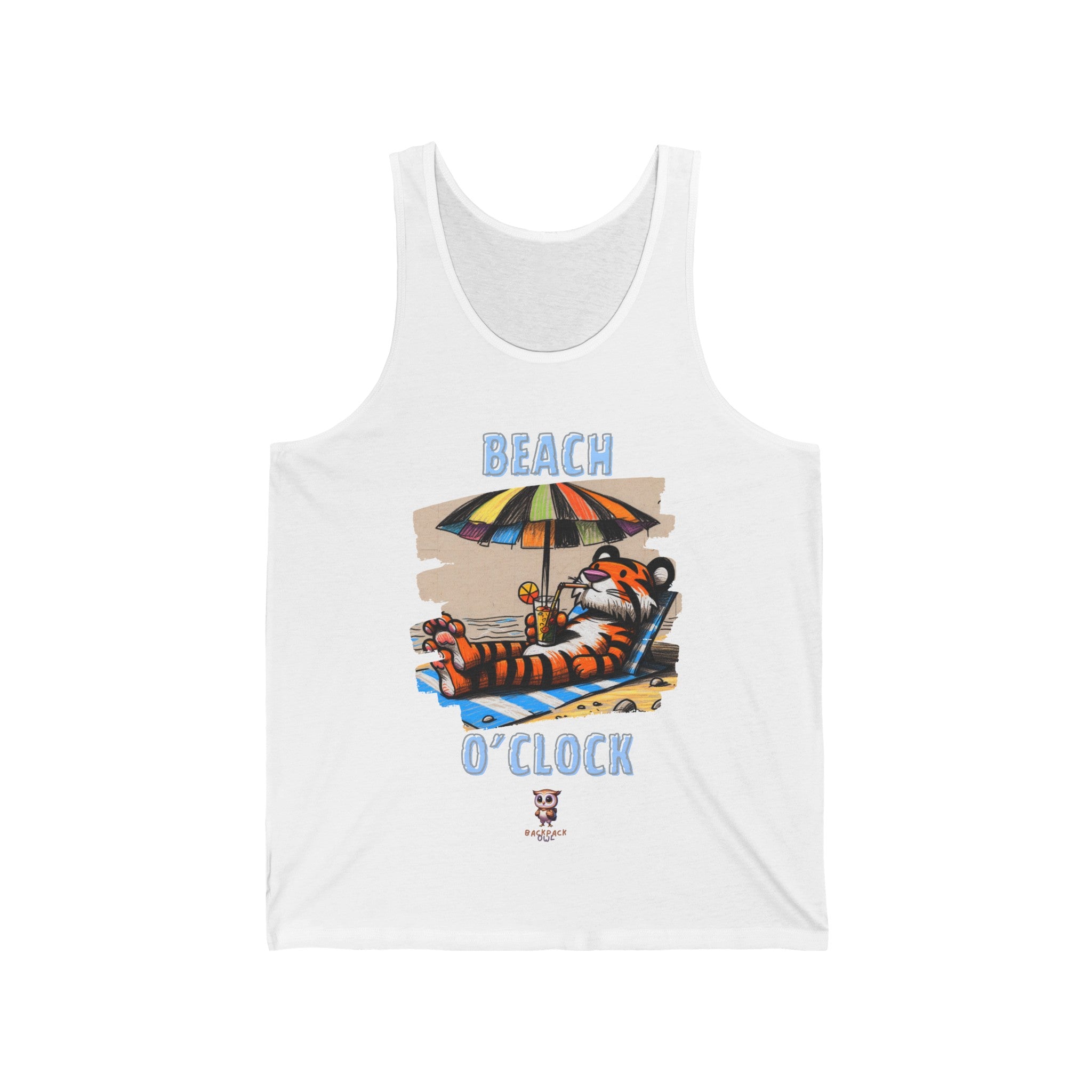 Beach O'Clock - Débardeur en jersey unisexe