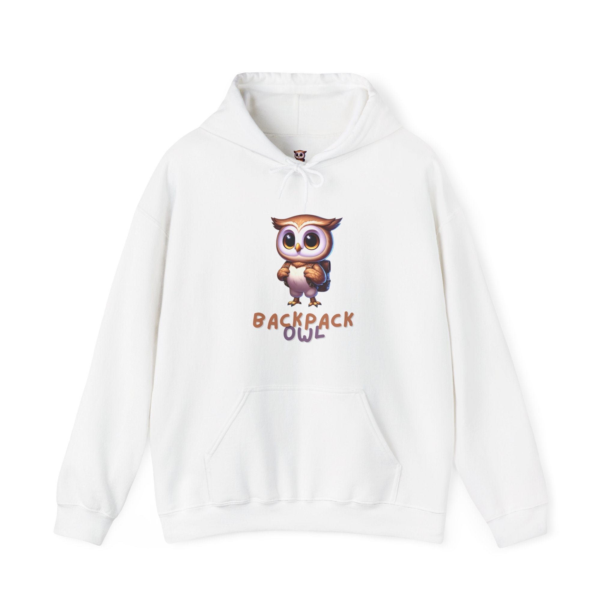 Sweat-shirt à capuche Original Simple Backpack Owl Unisex Heavy Blend™
