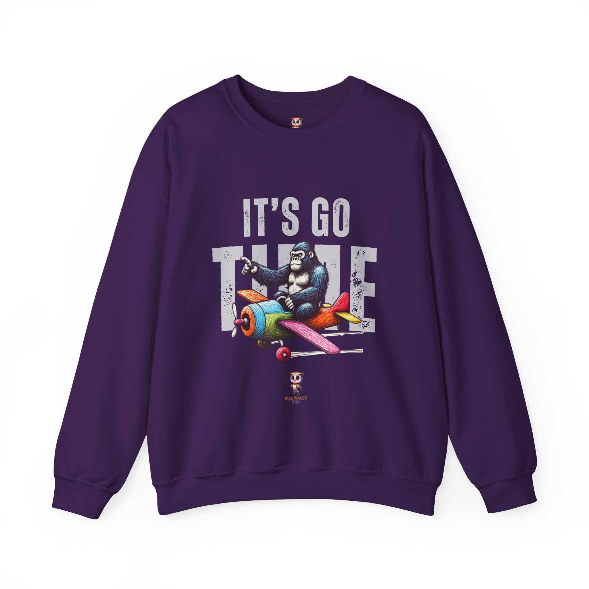 C’est l’heure - Sweat-shirt unisexe Heavy Blend™ Crewneck