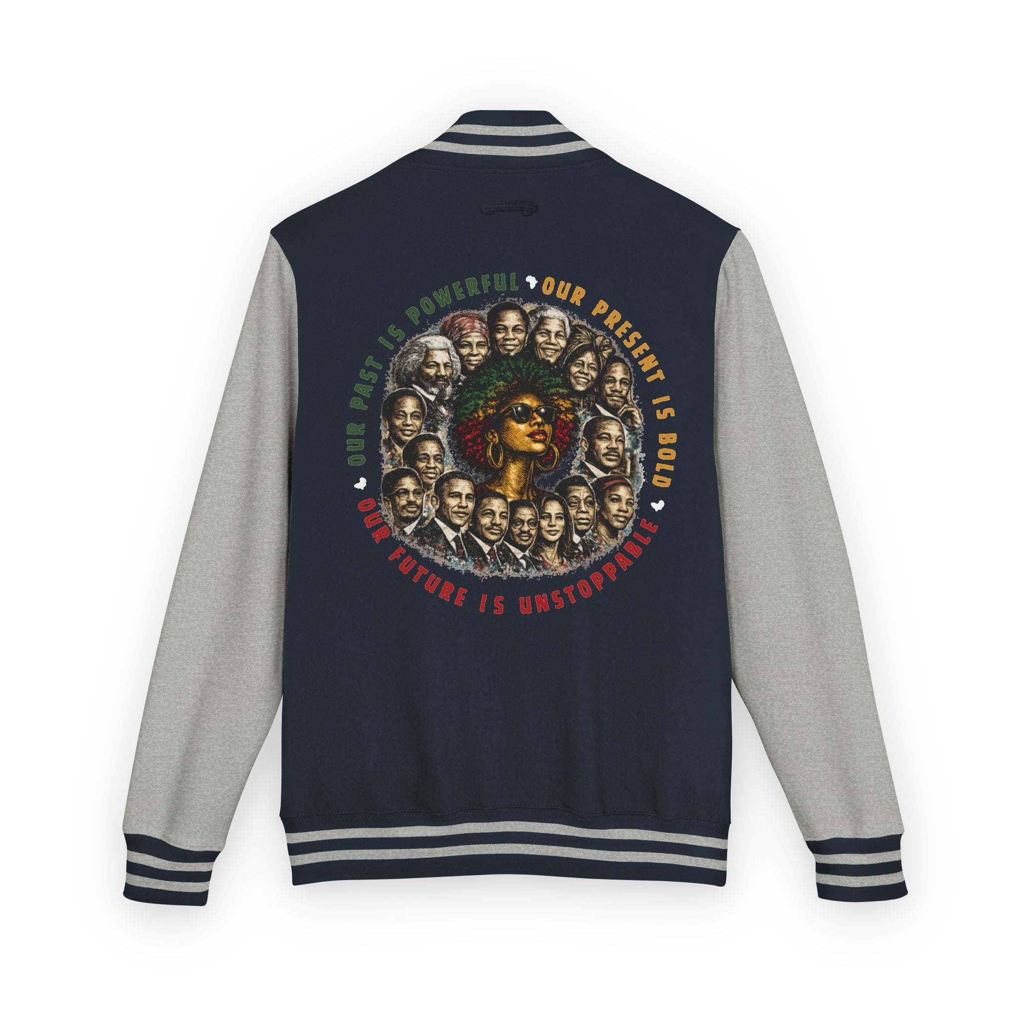 Afro Affirmation Graphic Letterman/Varsity Jacket - Series MMXXVI/II
