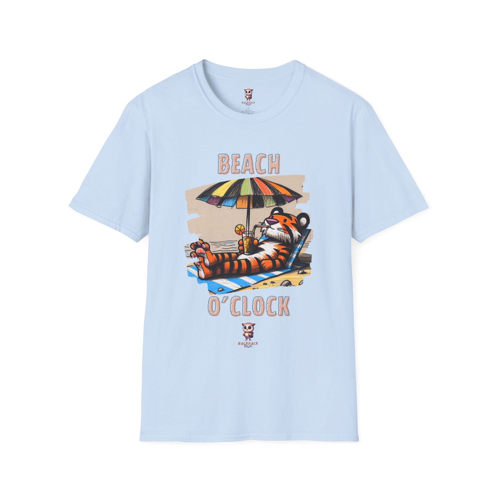 Beach O'Clock - T-shirt softstyle unisexe