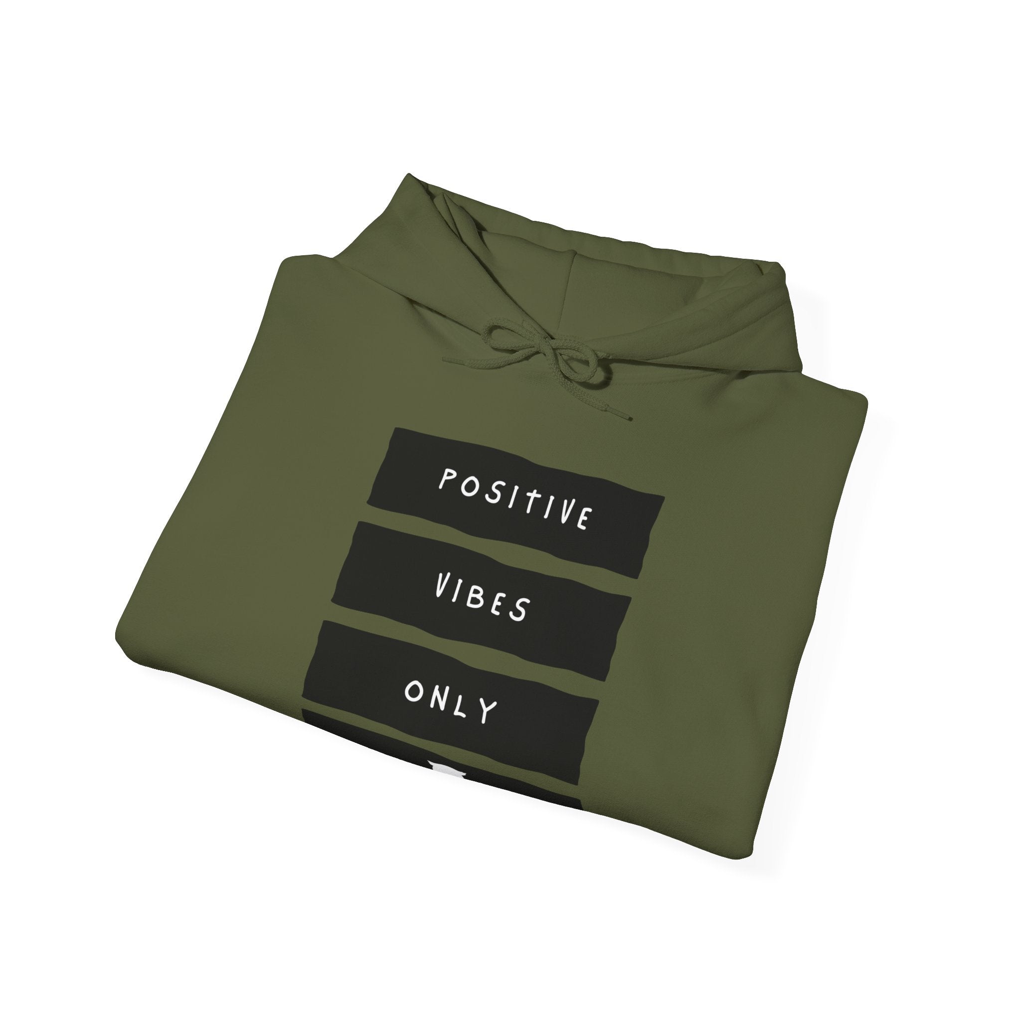 Positive Vibes Only - Sweat-shirt à capuche unisexe Heavy Blend™